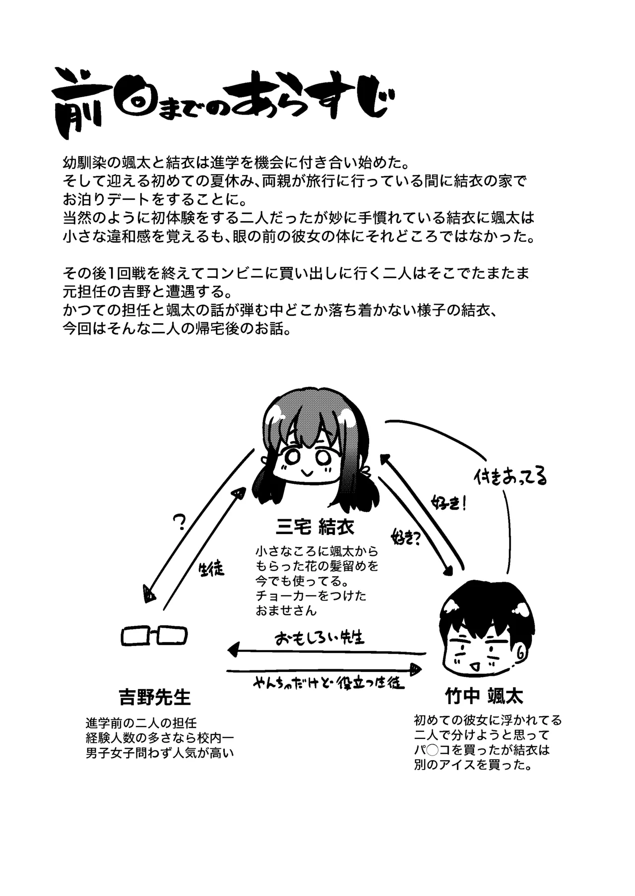 Kimi o Suki na Boku to Aitsu o Wasurerarenai Kimi to Zenpen + Chuuhen - Page 34