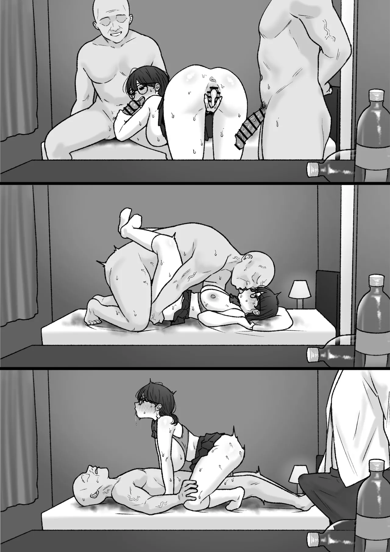 断れなくて… page 63 original parody - mmf threesome group hentai manga - read online free