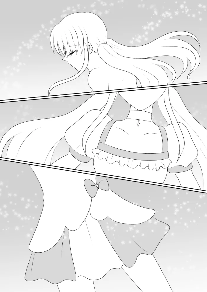 Transforming Heroine's Sexual Affairs 1 page 19 original parody - futanari magical girl hentai manga - read online free