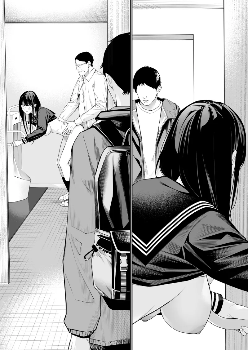 Oji-san de Umeru Ana 2 page 39 original parody - old man mmf threesome hentai manga - read online free