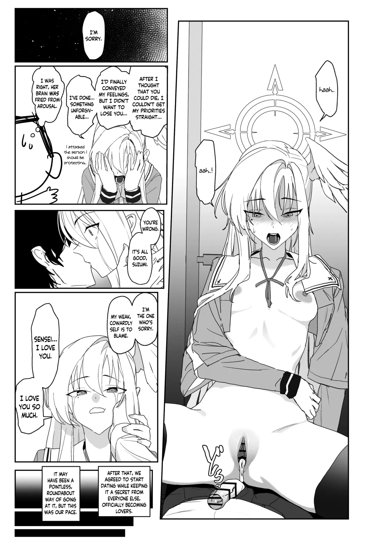 Page 17 of [Yoridori Midori (Akashiro Kiiro)] Katayoku no Antinomy | One-Winged Antinomy (Blue Archive) [English] [Douzo Lad Translations] [Digital]