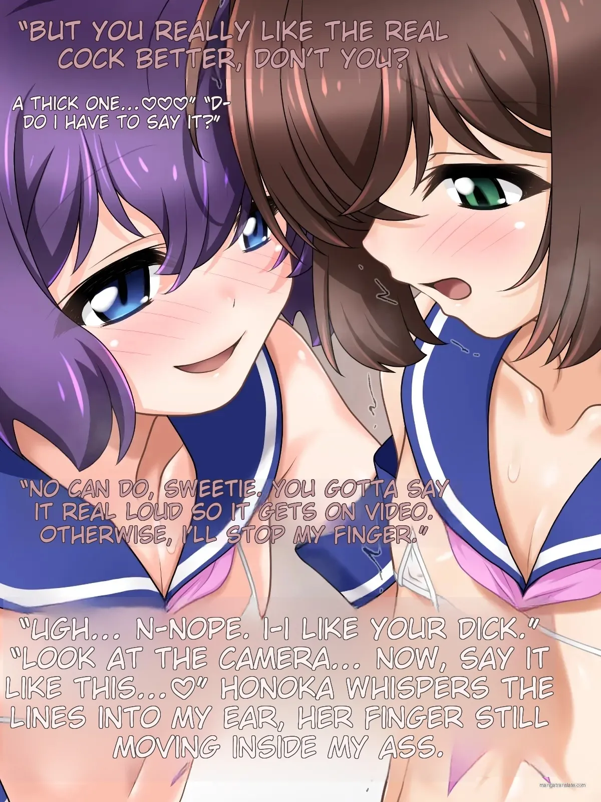 Senpai!! Karada ga Otoko ni Natta Mama desu kedo Sore wa Sore to Shite Ero Douga o Torimasu yo!? page 114 original parody - chastity belt anal hentai manga - read online free