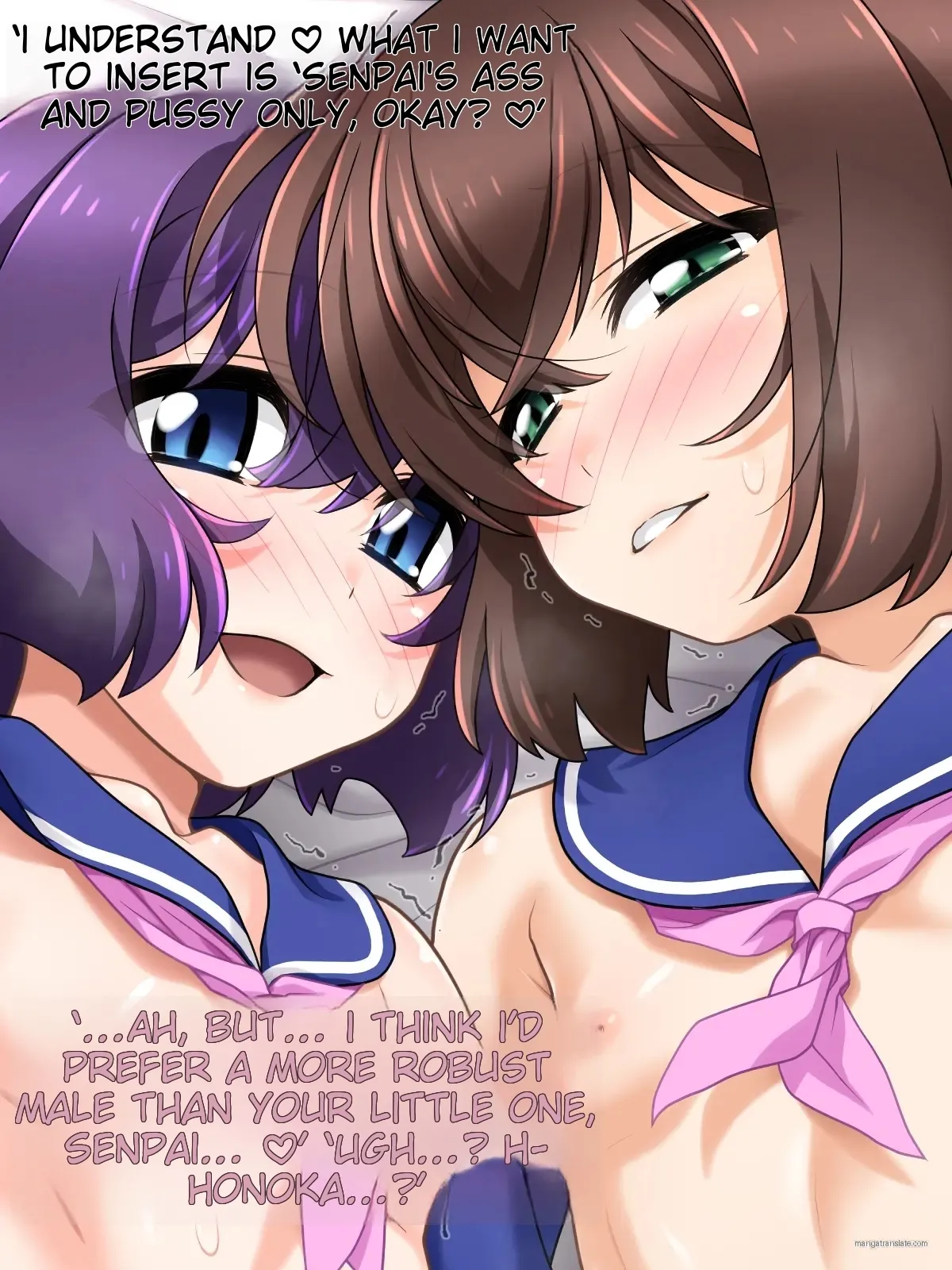 Senpai!! Karada ga Otoko ni Natta Mama desu kedo Sore wa Sore to Shite Ero Douga o Torimasu yo!? page 144 original parody - chastity belt anal hentai manga - read online free