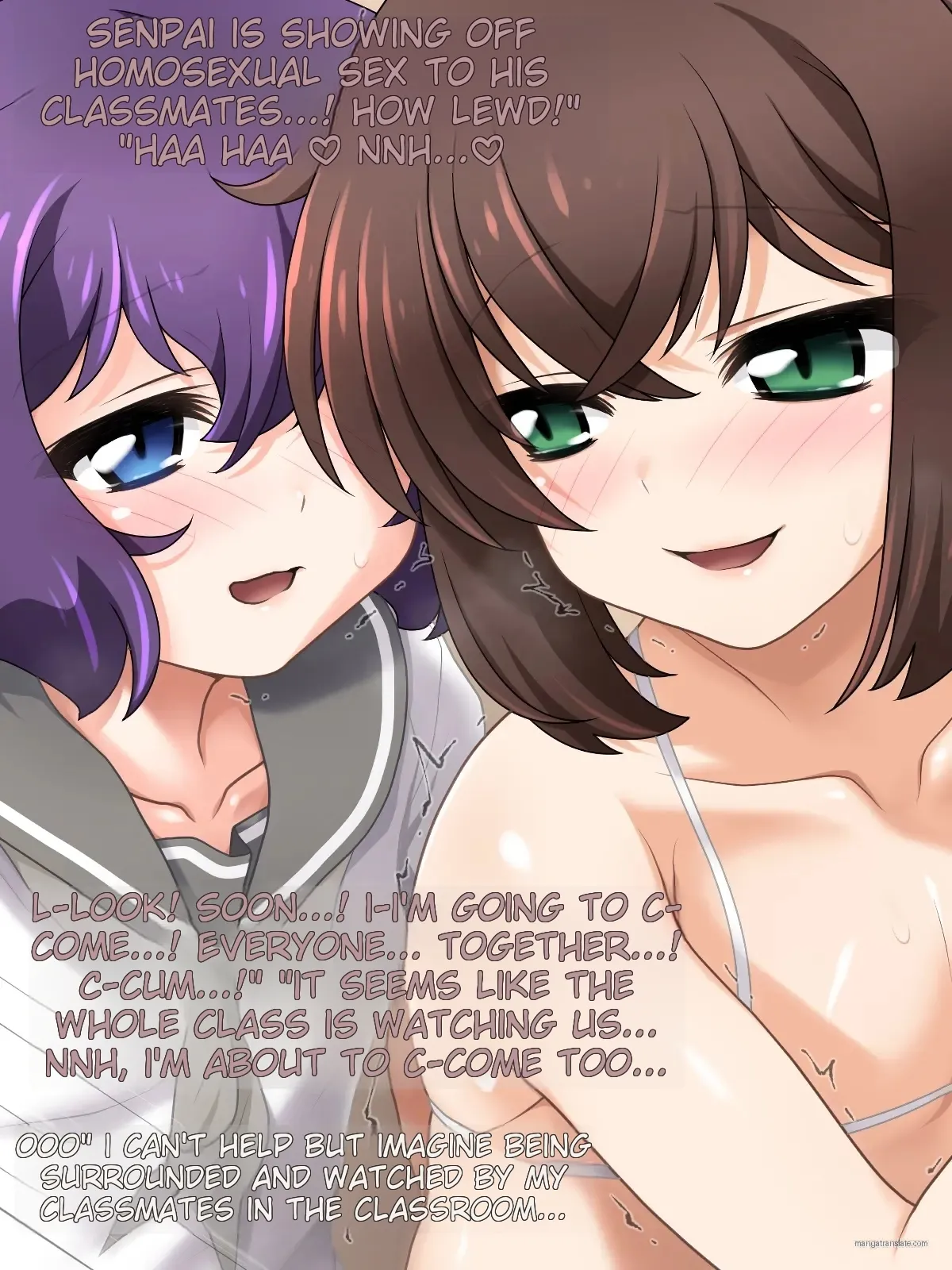 Senpai!! Karada ga Otoko ni Natta Mama desu kedo Sore wa Sore to Shite Ero Douga o Torimasu yo!? page 156 original parody - chastity belt anal hentai manga - read online free