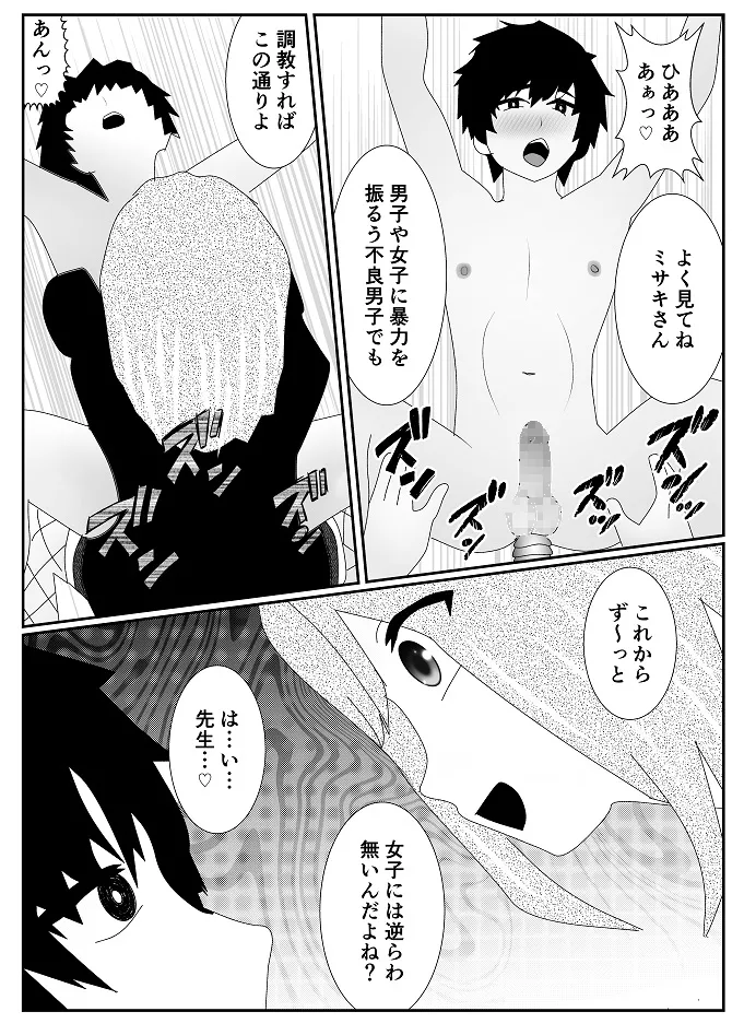 Houkago M-o Club page 30 original parody - femdom cbt hentai manga - read online free