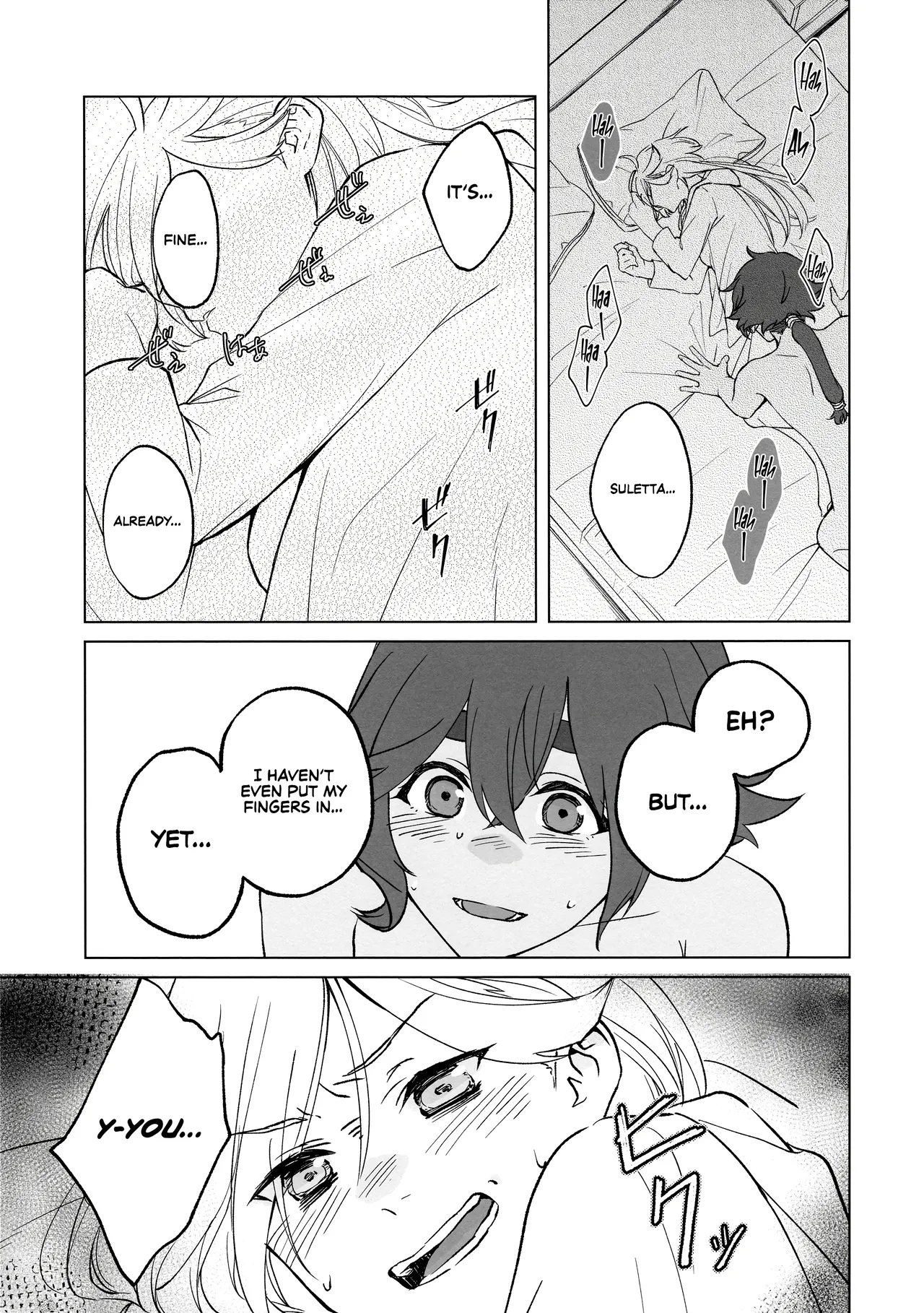 Kiss Kiss Kiss page 51 featuring miorine rembran mobile suit gundam the witch from mercury parody - cunnilingus females only hentai manga - read online free