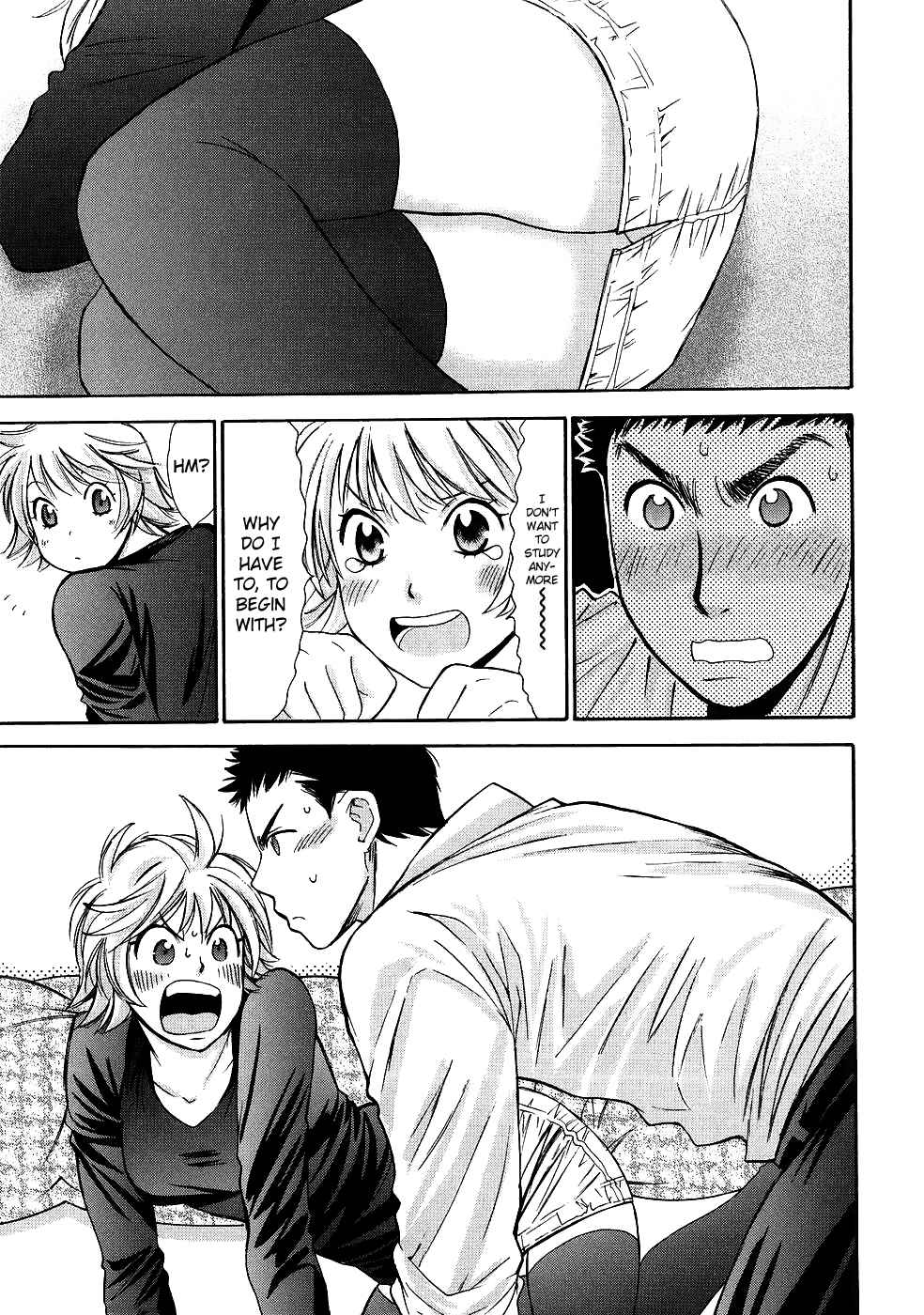 Hajimete Datteba! Volume 1 page 49 - story arc schoolgirl uniform hentai manga - read online free