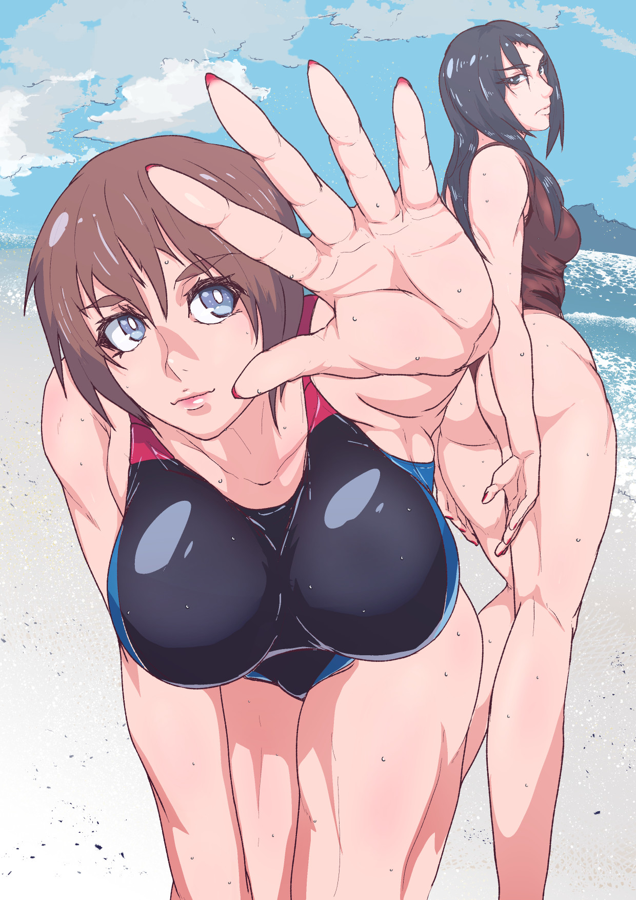 アトラルクスネオン6～汚されたヒロイン!モンスターの分泌液でグチャドロ無様大敗北!泡吹き失神KO巨大ヒロイン!巨大で凛々しいヒロインも負ければでっけぇゴミ箱イキ! page 23 featuring ultrawoman ultraman parody - giantess hentai manga - read online free