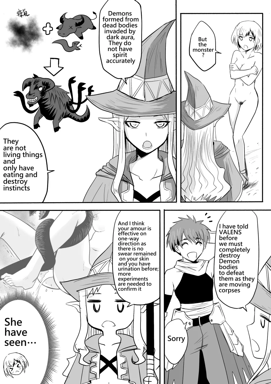 The Naked Hero - Adventure in Another World page 61 original parody - story arc masturbation hentai manga - read online free