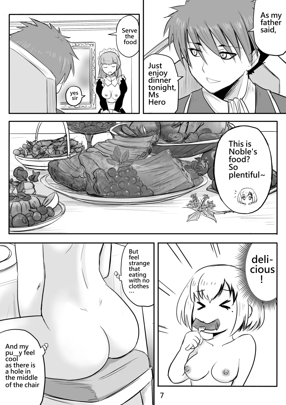 The Naked Hero - Adventure in Another World page 91 original parody - story arc masturbation hentai manga - read online free
