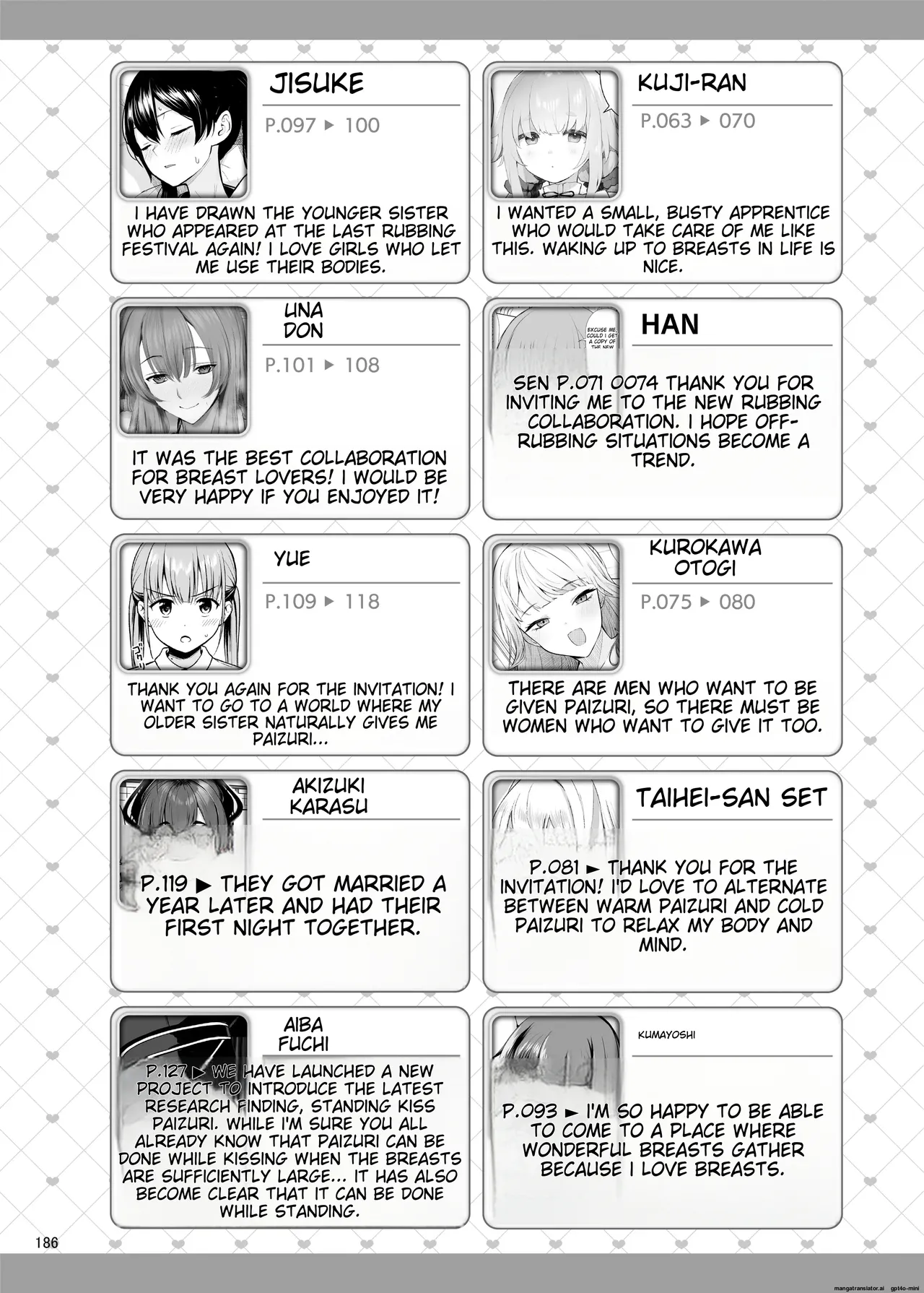 Paizuri Goudou "Zuri Taisai" - Page 188