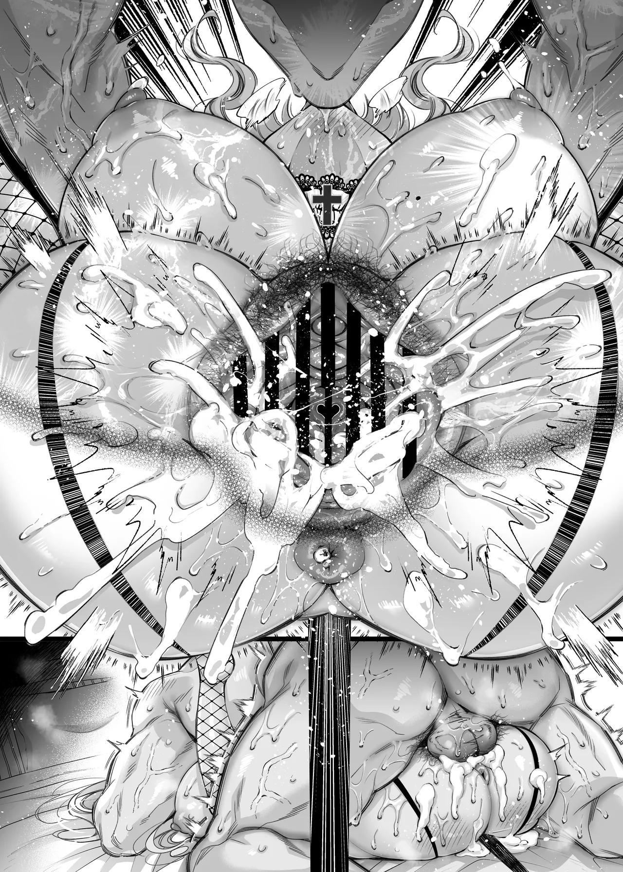 Lily-chan wa Maketakunai. ～Takabisha Succubus niwa DoS Shachiku de Wakarasete～ 3 page 108 original parody - squirting sweating hentai manga - read online free