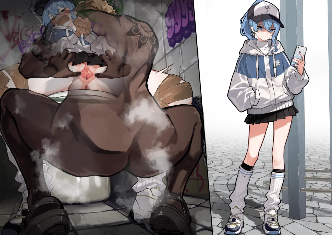 VRCsui page 51 featuring hoshimachi suisei hololive parody - bondage mosaic censorship hentai manga - read online free