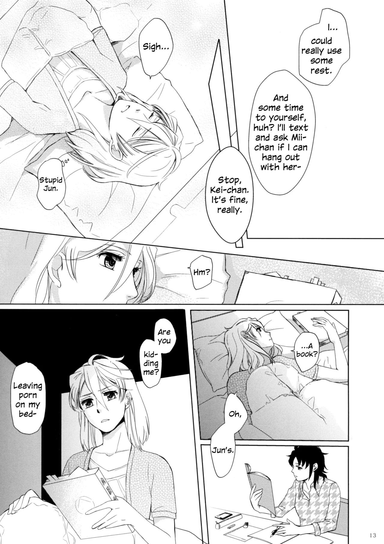 Page 12 of (Girls Love Festival 11) [No.3 (Kamonasu, Sakuraba, Yuyuki)] Meteora (Hayate x Blade) [English]