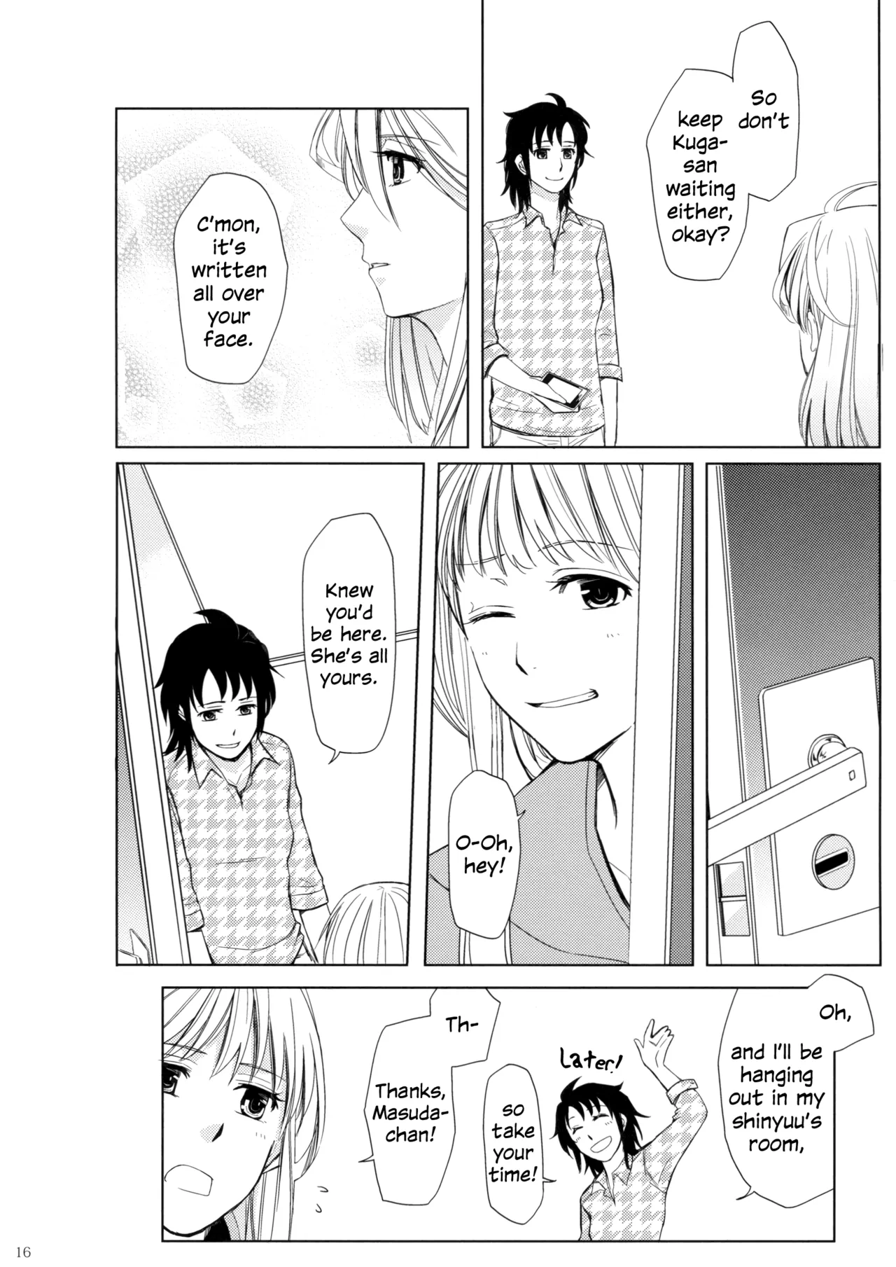 Page 15 of (Girls Love Festival 11) [No.3 (Kamonasu, Sakuraba, Yuyuki)] Meteora (Hayate x Blade) [English]