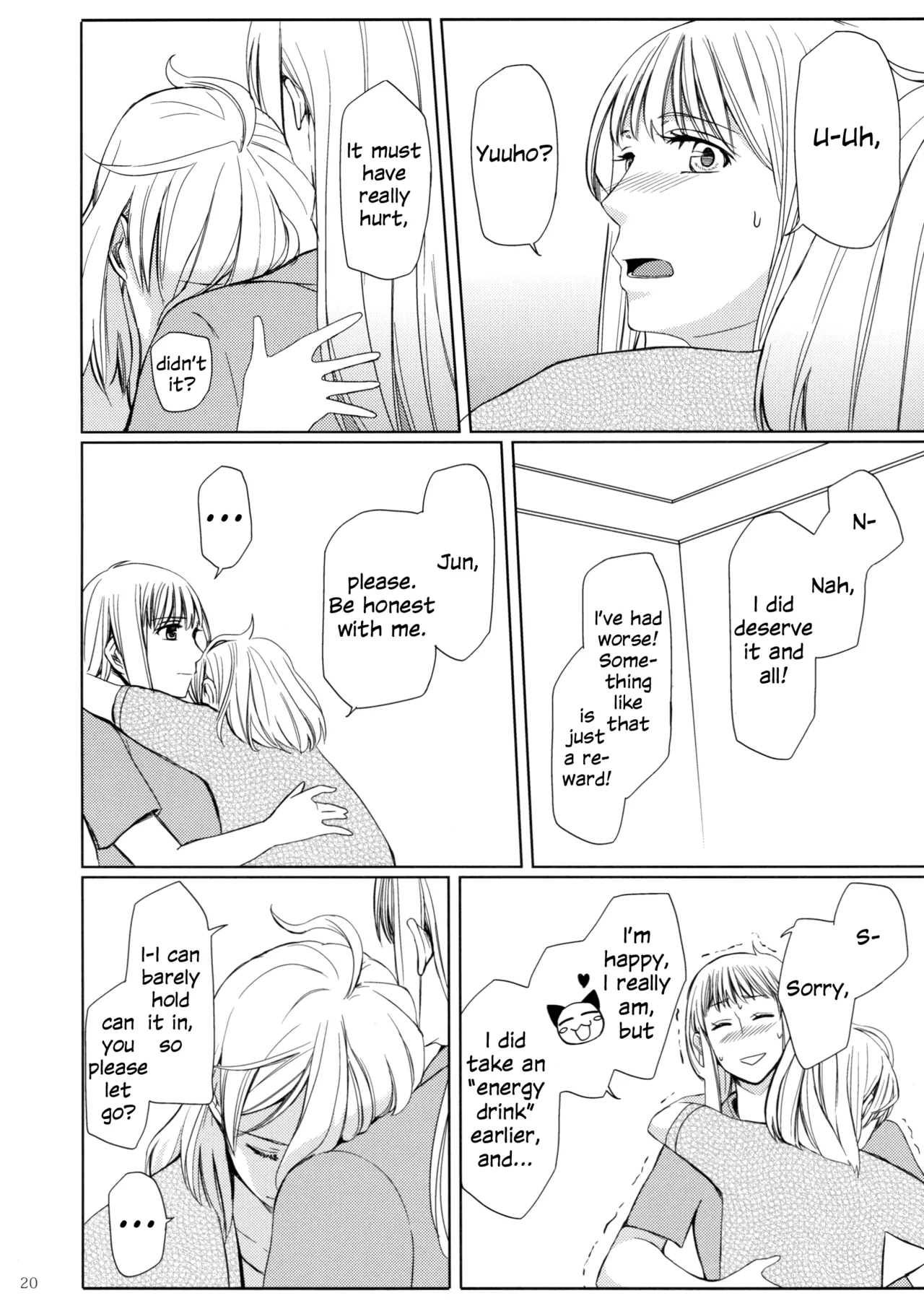 Page 19 of (Girls Love Festival 11) [No.3 (Kamonasu, Sakuraba, Yuyuki)] Meteora (Hayate x Blade) [English]