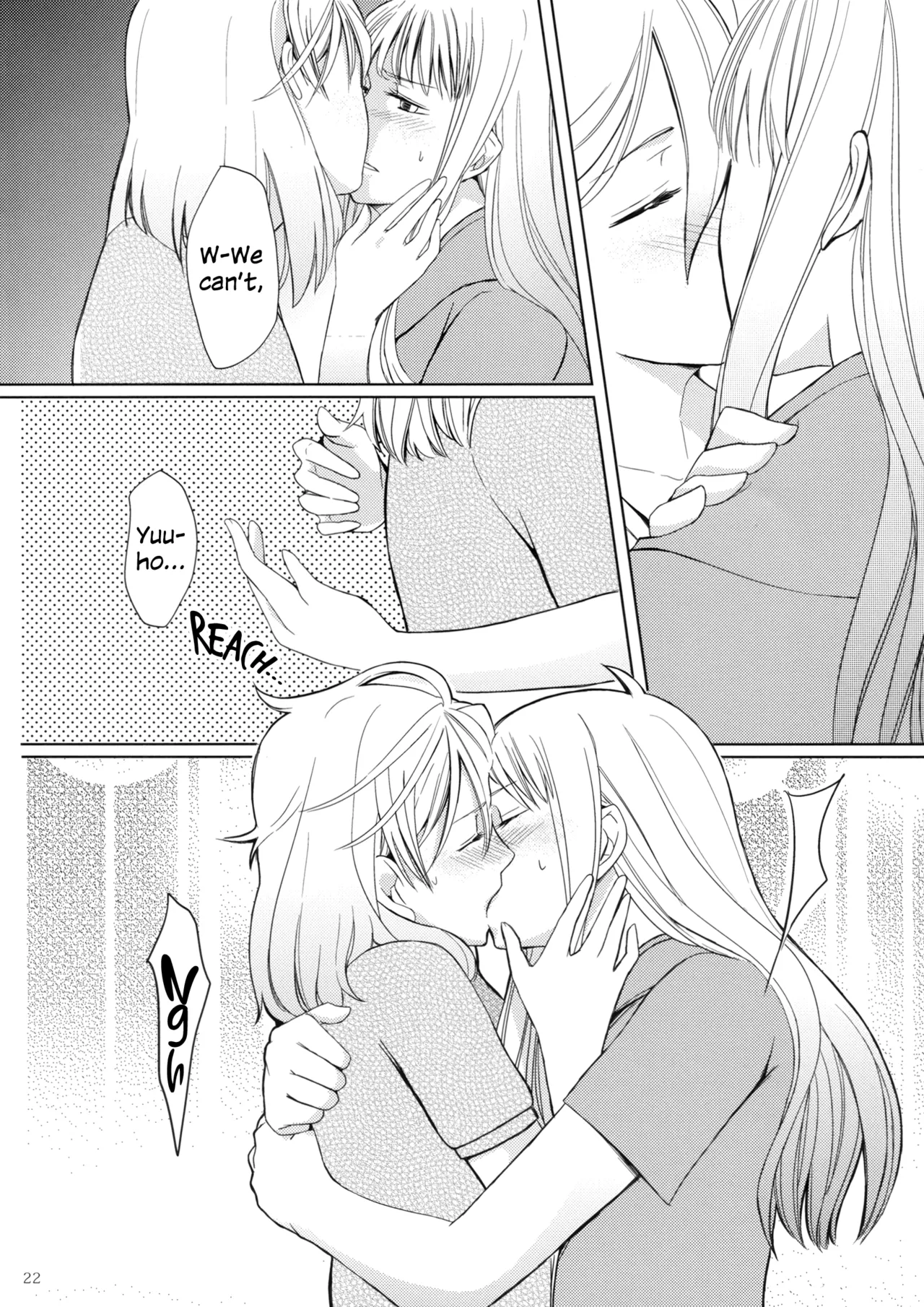 Page 21 of (Girls Love Festival 11) [No.3 (Kamonasu, Sakuraba, Yuyuki)] Meteora (Hayate x Blade) [English]