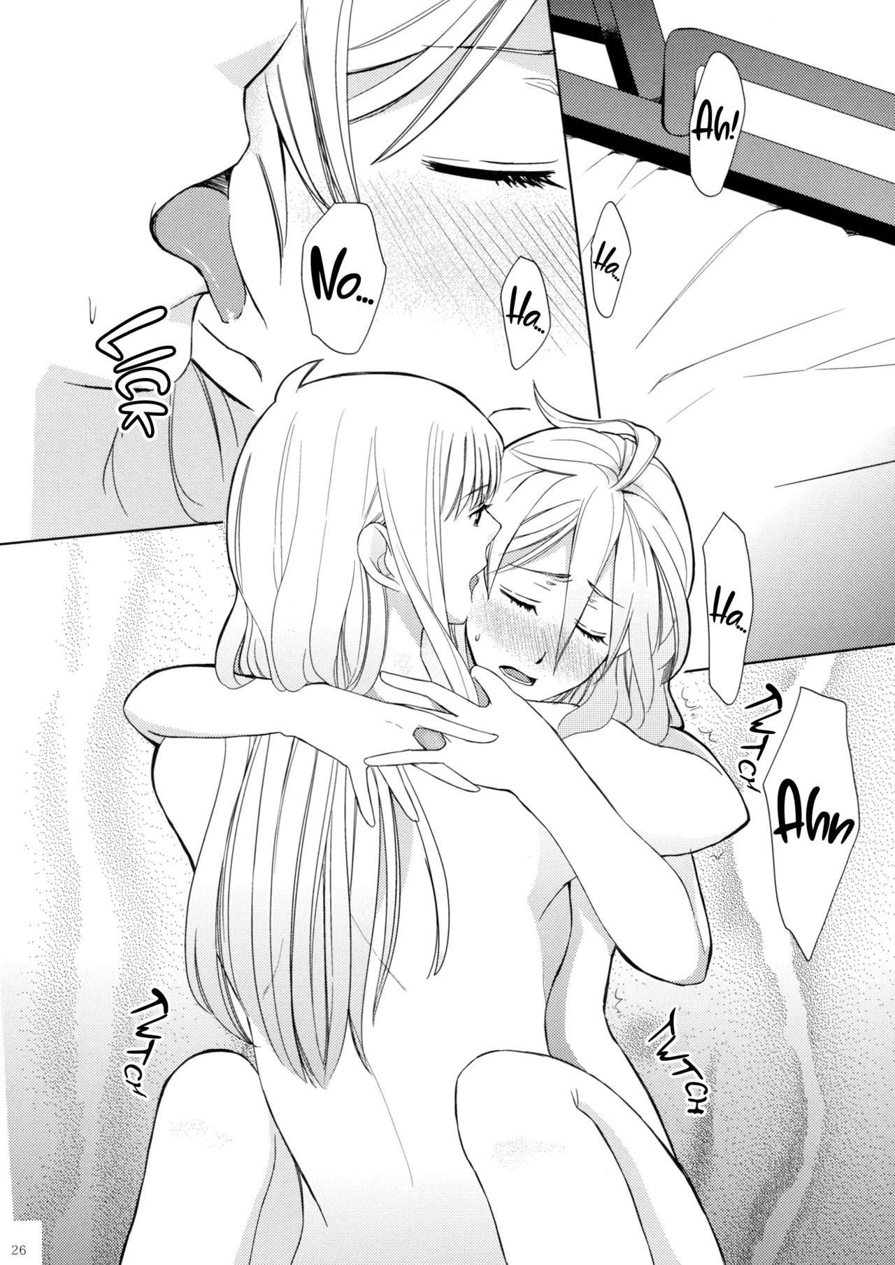 Page 25 of (Girls Love Festival 11) [No.3 (Kamonasu, Sakuraba, Yuyuki)] Meteora (Hayate x Blade) [English]