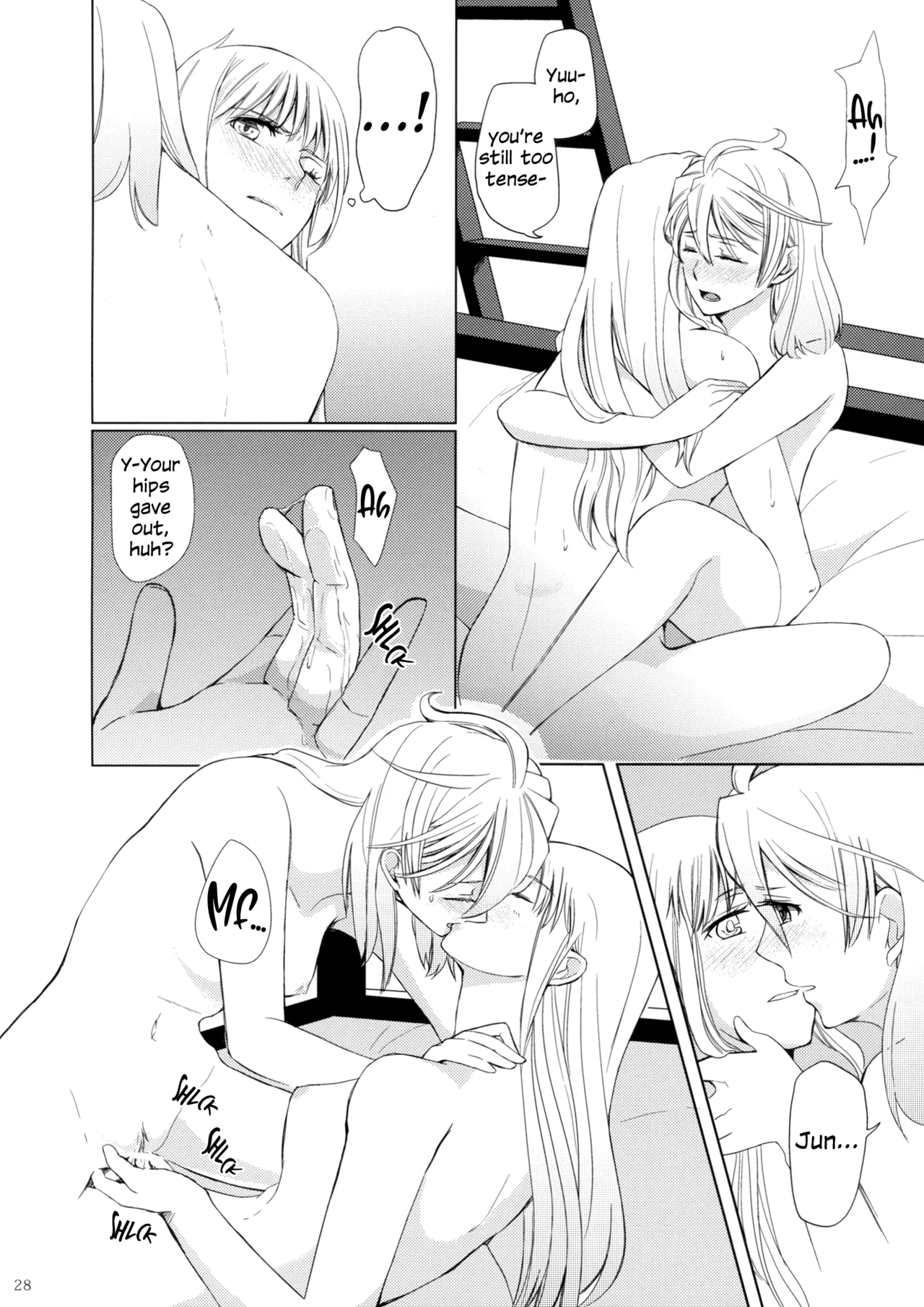 Meteora page 27 hayate x blade parody - kissing females only hentai manga - read online free
