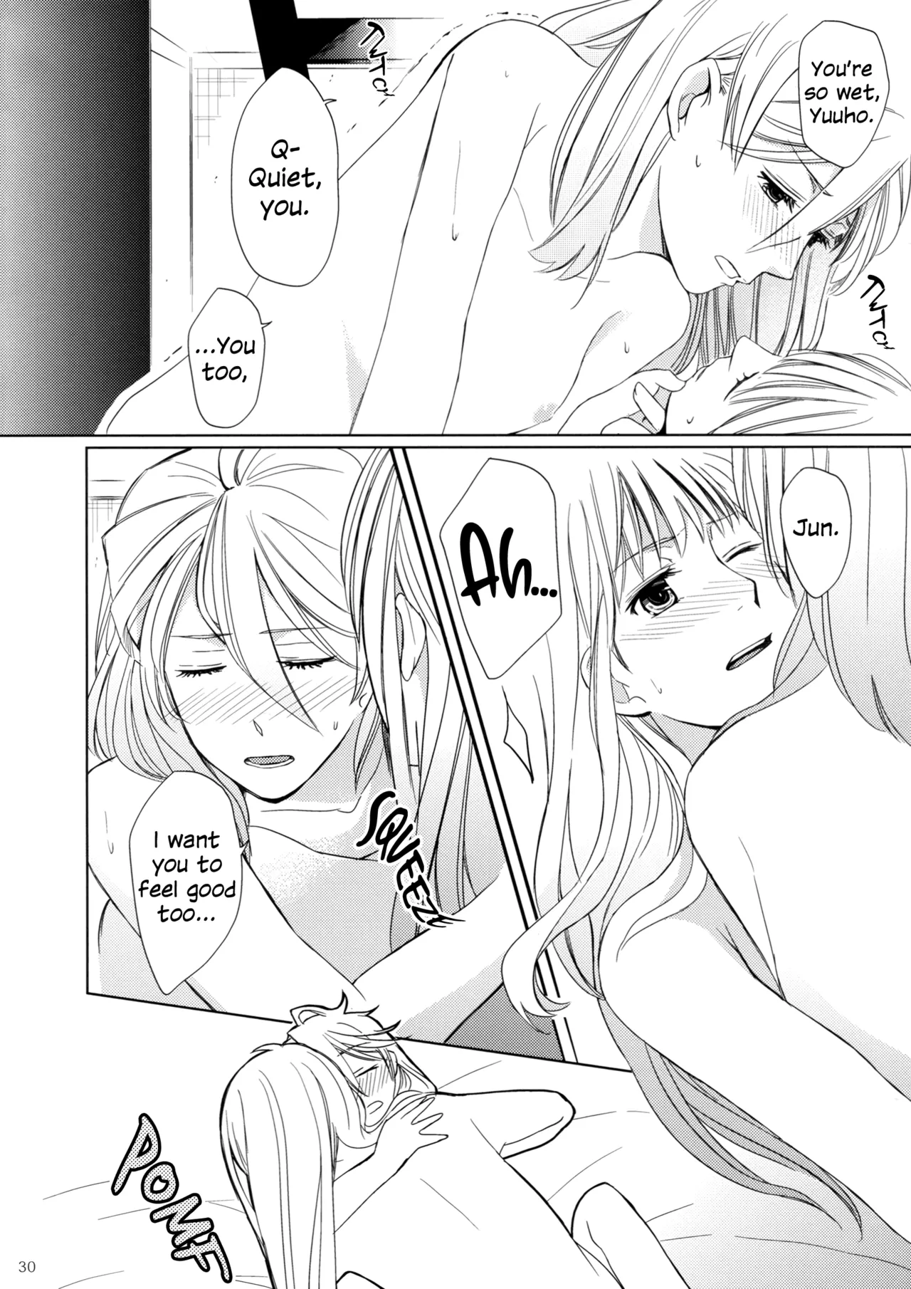 Page 29 of (Girls Love Festival 11) [No.3 (Kamonasu, Sakuraba, Yuyuki)] Meteora (Hayate x Blade) [English]