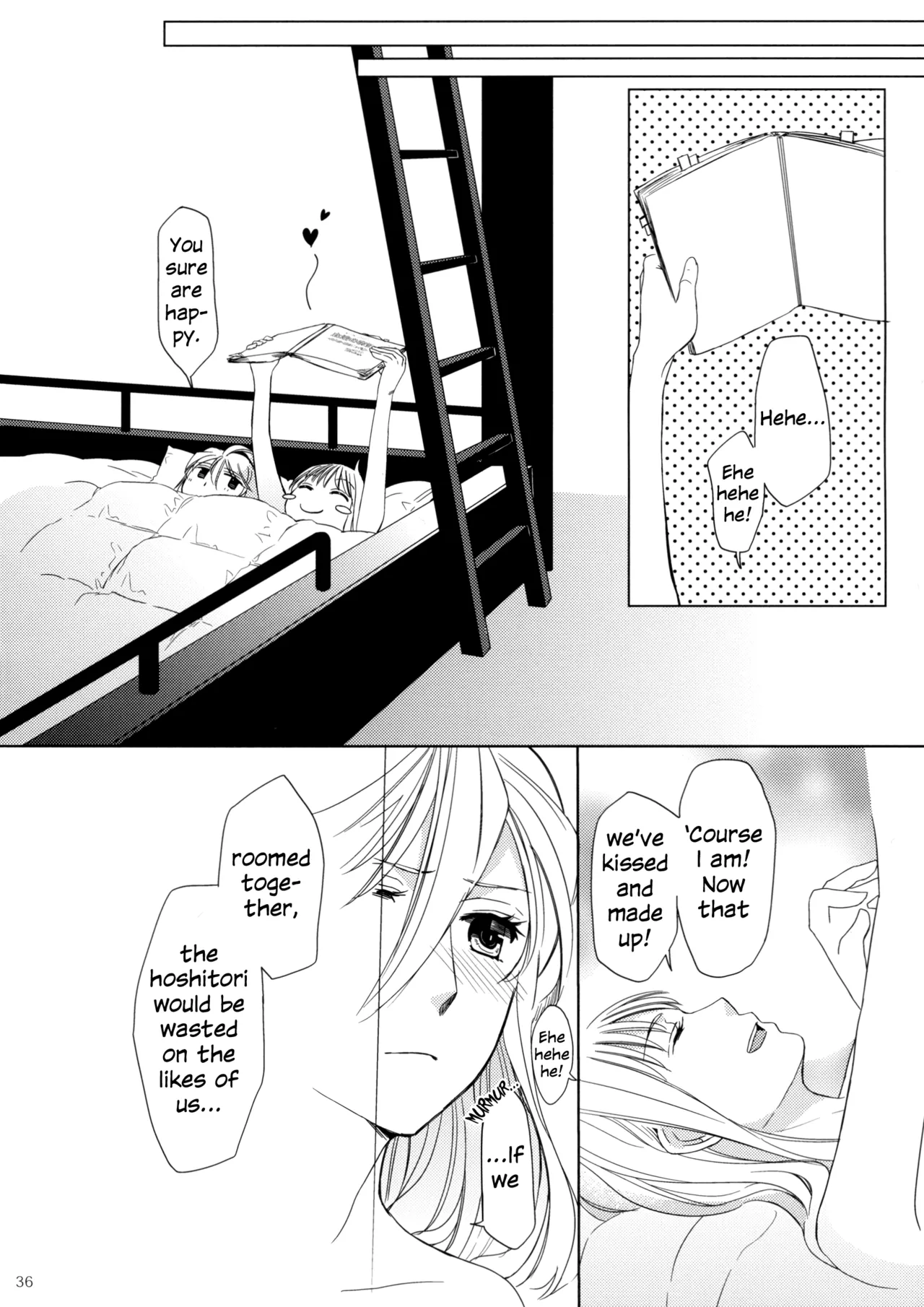 Page 35 of (Girls Love Festival 11) [No.3 (Kamonasu, Sakuraba, Yuyuki)] Meteora (Hayate x Blade) [English]