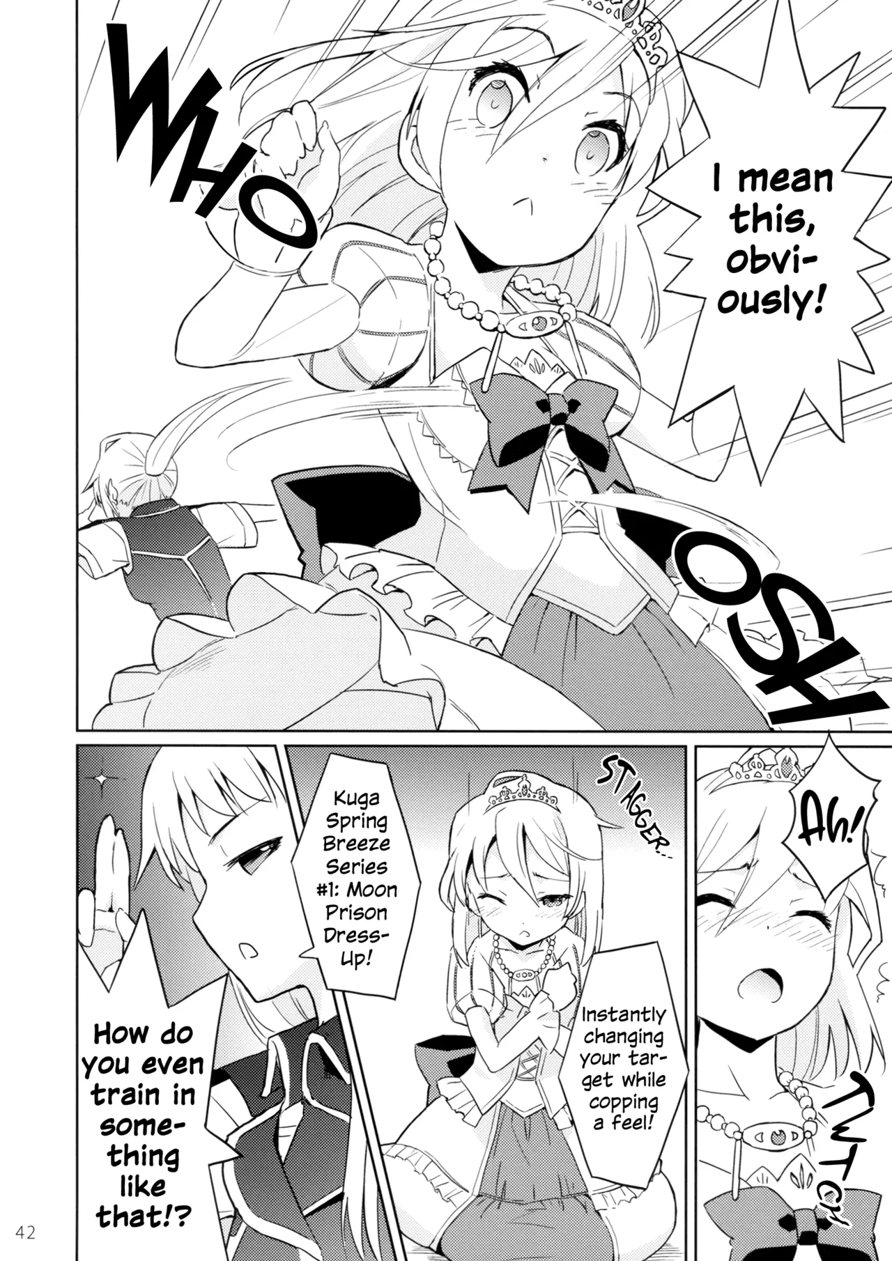 Page 41 of (Girls Love Festival 11) [No.3 (Kamonasu, Sakuraba, Yuyuki)] Meteora (Hayate x Blade) [English]