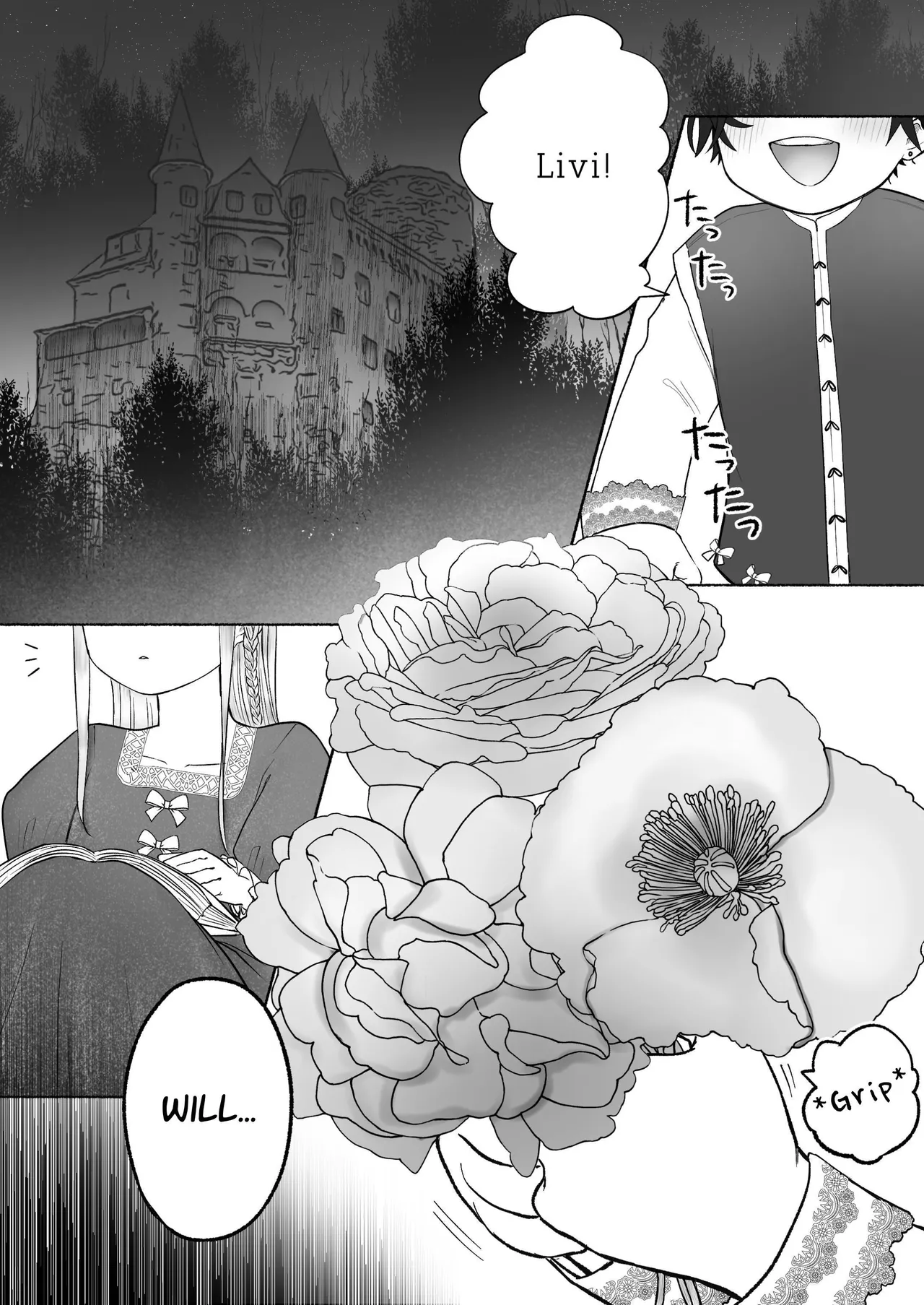 Page 2 of [Namaniku Zombie (Yadao)] Kodoku na Kyuuketsuki ga Ningen ni Tensei Shita Konyakusha wo Teniireru made -Sambyakunen Goshi no Shuuchaku Ai- | How a Lonely Vampire Reclaims His Reincarnated Fiancée ~An Obsessive Love Spanning 300 Years~ [English] [Blu Eidolon]