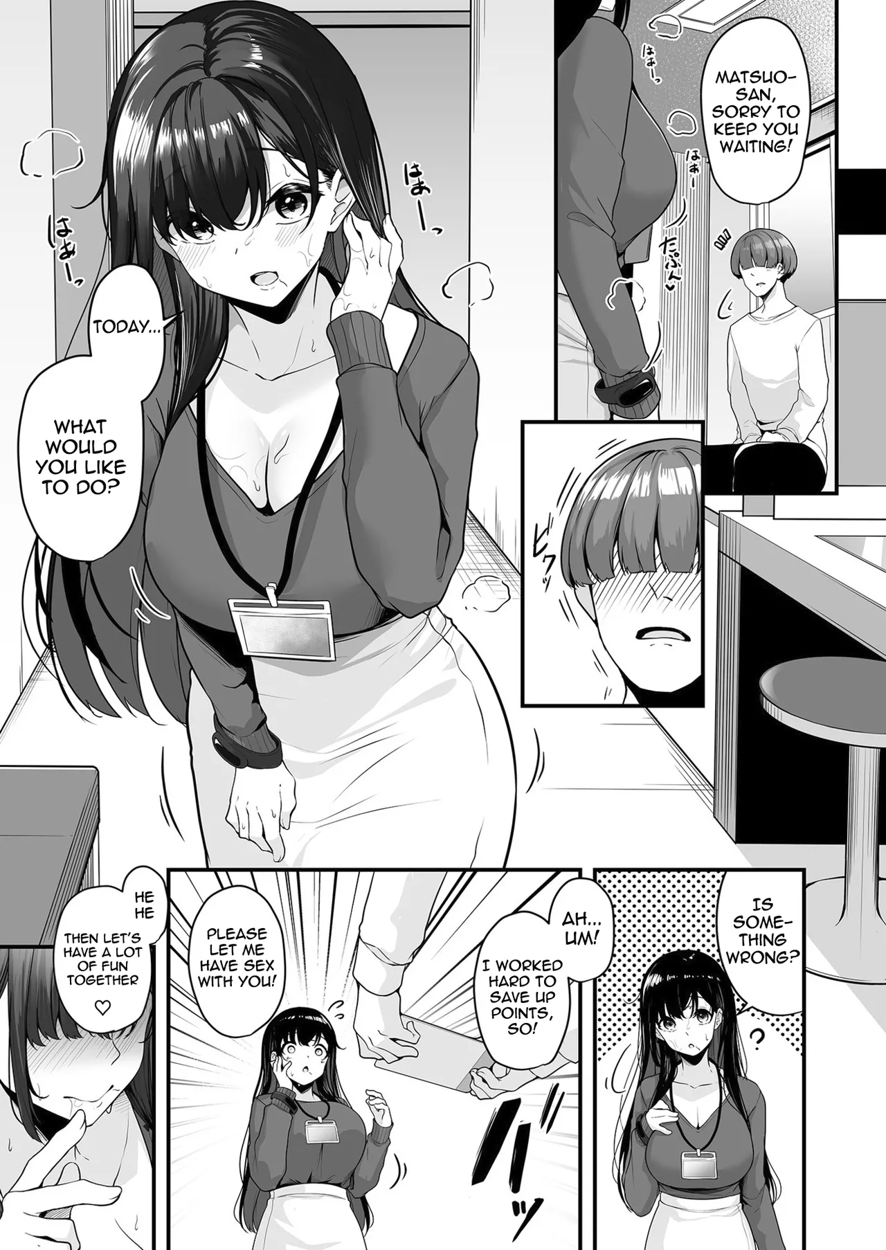 [Minato Yuu] Onee-san to Shiyo? ~Echinpo Card de Yaritai Houdai~ | Wanna do it with Onee-san? You can do whatever you want with the dick card (01) [English] [meganekun_tl] page 21 - handjob big breasts hentai manga - read online free