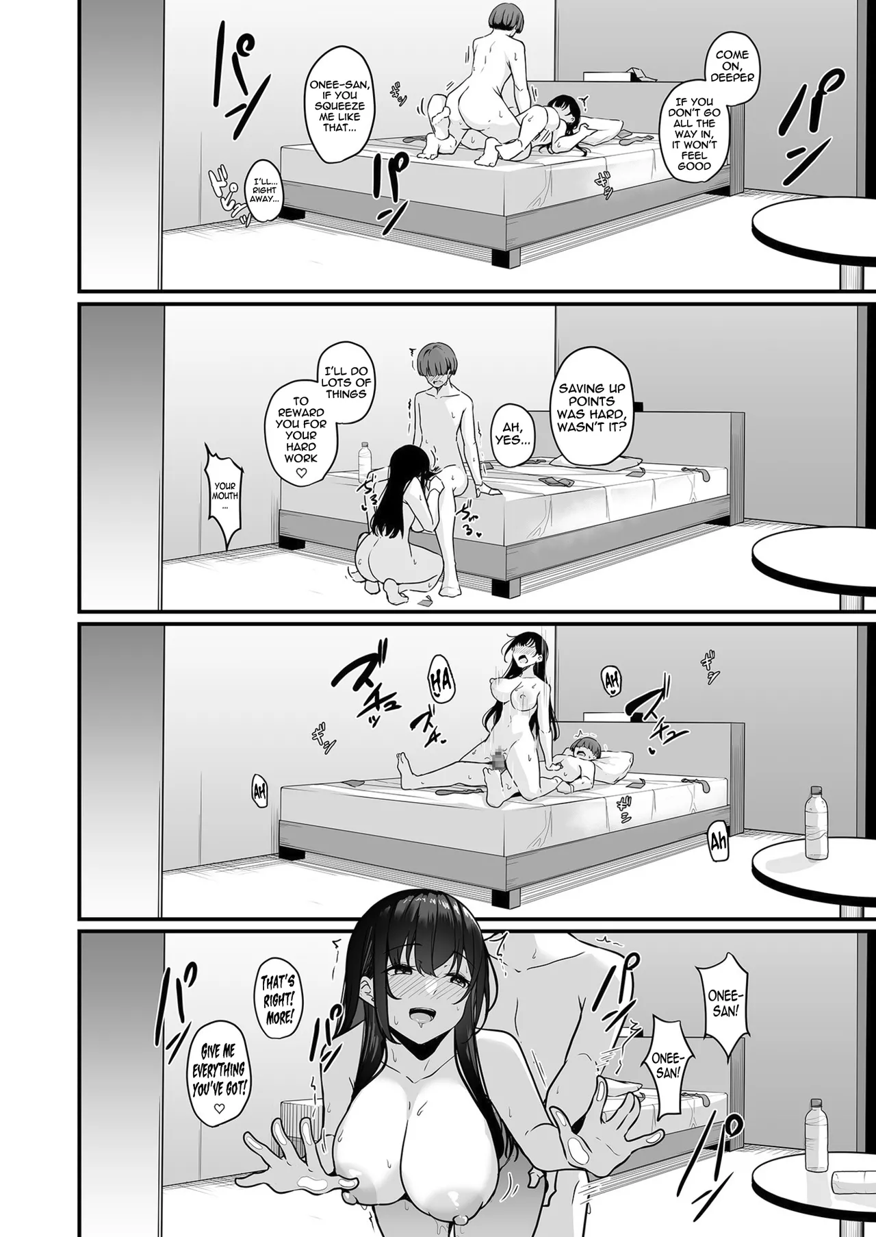 [Minato Yuu] Onee-san to Shiyo? ~Echinpo Card de Yaritai Houdai~ | Wanna do it with Onee-san? You can do whatever you want with the dick card (01) [English] [meganekun_tl] page 28 - handjob big breasts hentai manga - read online free