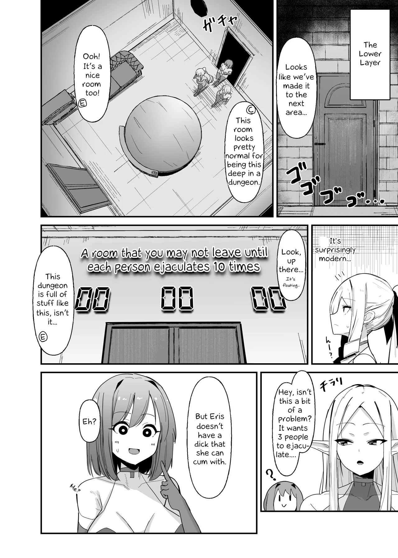 [COSCOteikoku (sella)] Otome Game no Akuyaku Reijou ni Tensei Shitara Ura Settei de Futanari deshita ~Ch. 3~ | I was reincarnated as a villainess in an otome Game who was a futanari in her backstory ~Ch. 3~ [Digital] [English] [Erelzen] page 21 original parody - ttf threesome futanari hentai manga - read online free