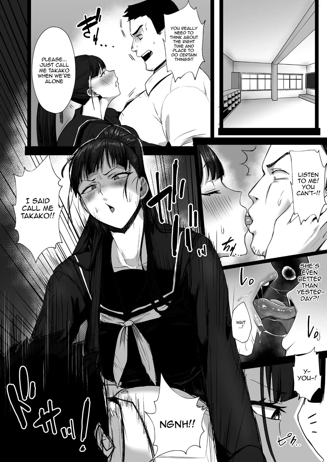 Page 24 of [Doushoku (T-Man)] Kimajime na Yuutousei wa, Sensei dake no Mesu ni Naritai. - A serious honor student wants to be the teacher's only female. [English] {Doujins.com} [Digital]