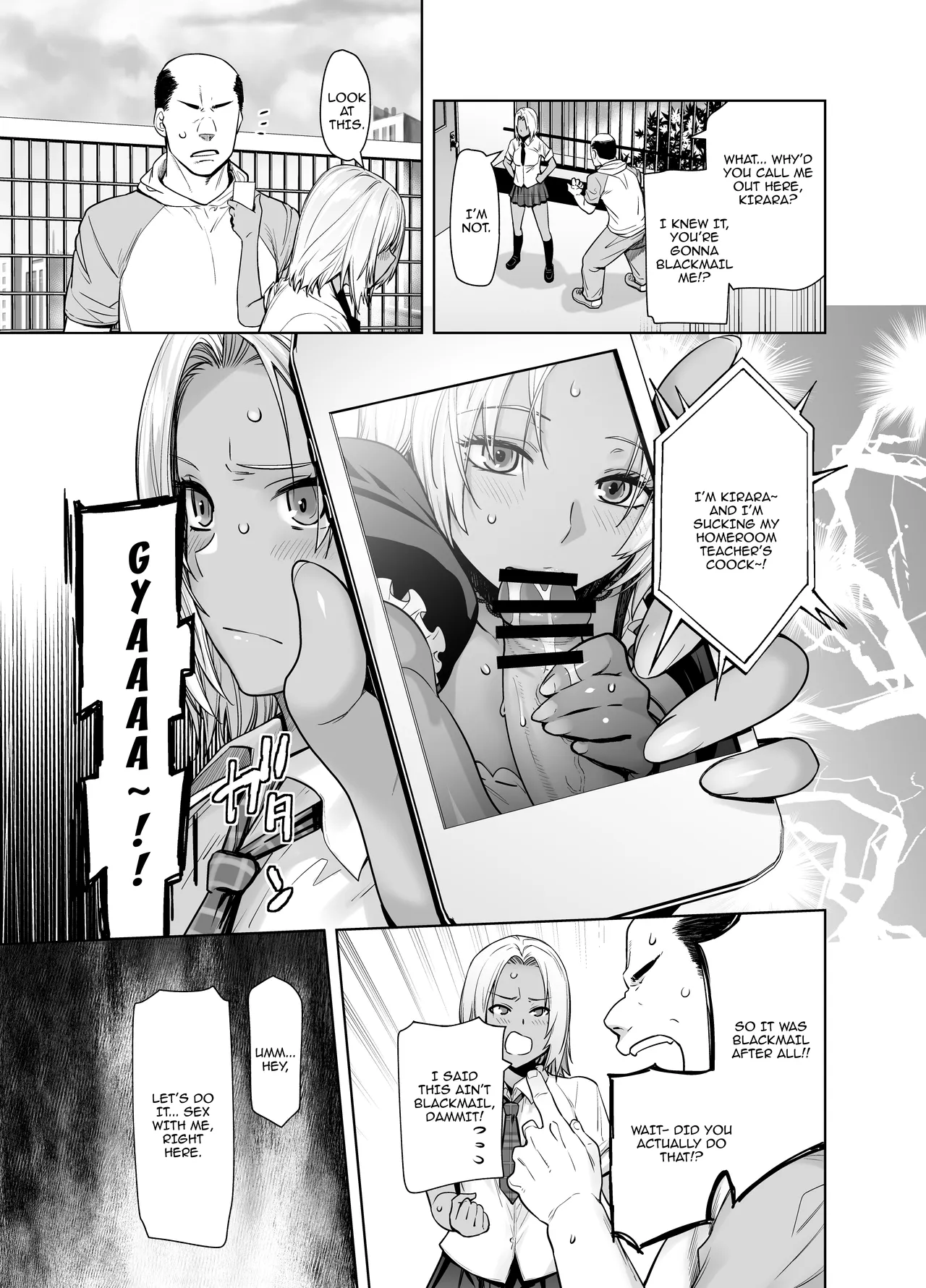 Tannin no Meido ni Nacchatta KURO GAL | The Black Gal Who Became the Homeroom Teacher's Maid page 18 original parody - maid big breasts hentai manga - read online free