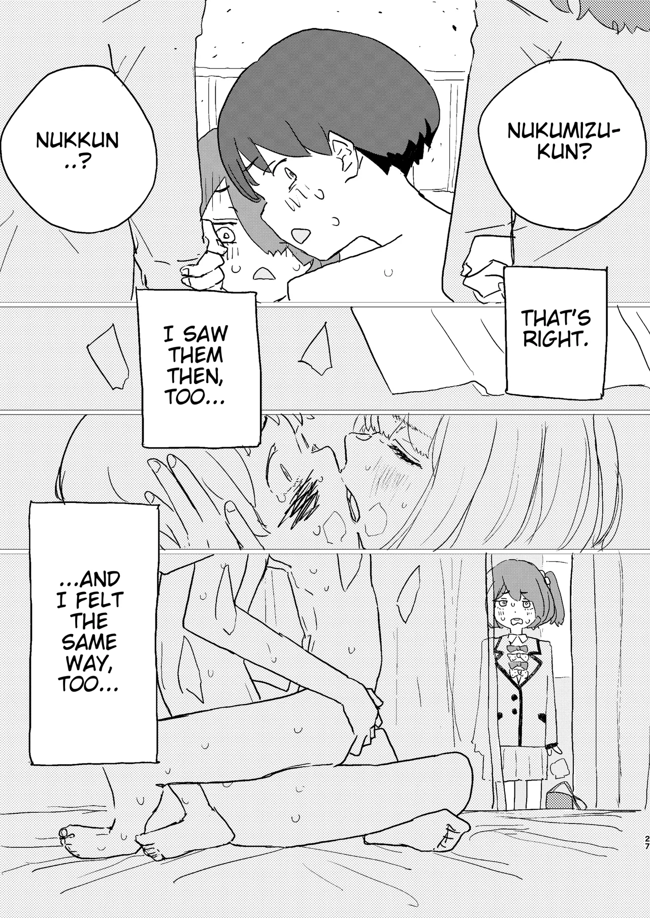 [Yukai Mangasha (punk)] Houkago Make-ine Zukan Vol. 1 Komari Chika | After-School Makeine Picture Book Volume 1 Komari Chika (Make Heroine ga Oosugiru!) [English] [Digital] page 24 featuring kazuhiko nukumizu make heroine ga oosugiru parody - kissing small breasts hentai manga - read online free