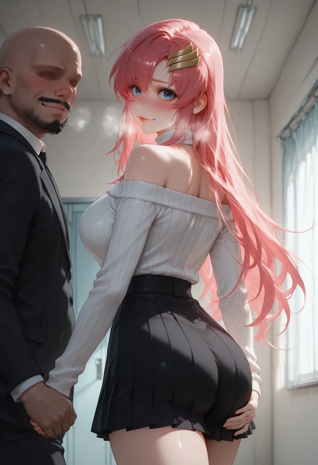 拉克丝·克莱茵 page 227 featuring lacus clyne gundam seed parody - big breasts bunny girl hentai manga - read online free