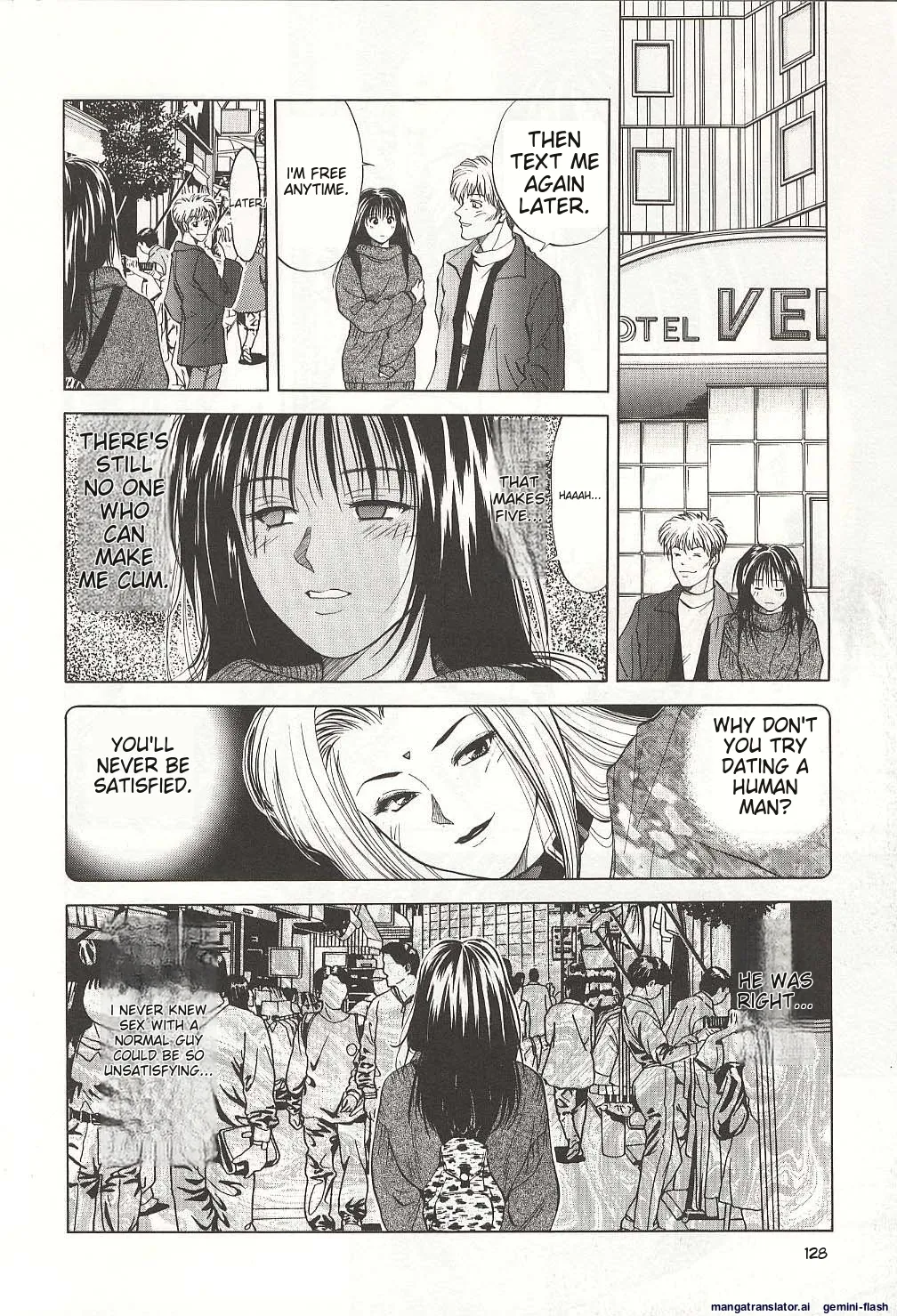 Sheila's Diary Volume 3 - Ranjuku no Kajitsu page 128 - yuri rough translation hentai manga - read online free