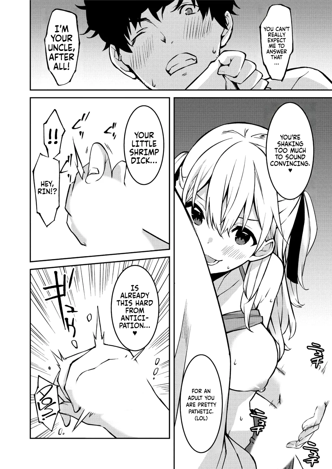 [Kusano Yuu] Namaiki Gyaru ni Zako Atsukai Sareta Ore ~ Meikko ga Guigui Kuru! Ch. 01-05 | A bratty Gal treats me like a Loser. My niece is comming on strong!! Ch. 01-05 [English] [Fallen Games] page 16 original parody - handjob inseki hentai manga - read online free