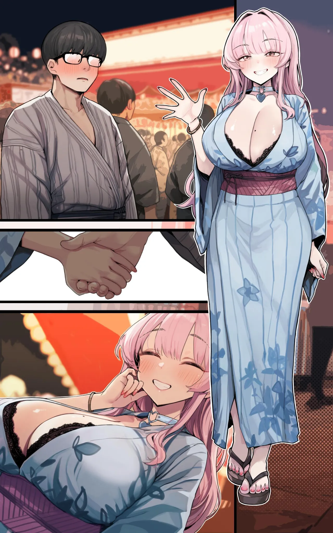 Boku Dake no Yariman ~Doko Demo Itsumo Demo Paizuri Tekoki LoveLove Pakopako Sasete Kureru Marina | 我专属的水性杨花女 无论何时何地都会为我乳交打手冲恩恩爱爱缠缠绵绵的麻里奈 page 53 original parody - handjob leg lock hentai manga - read online free