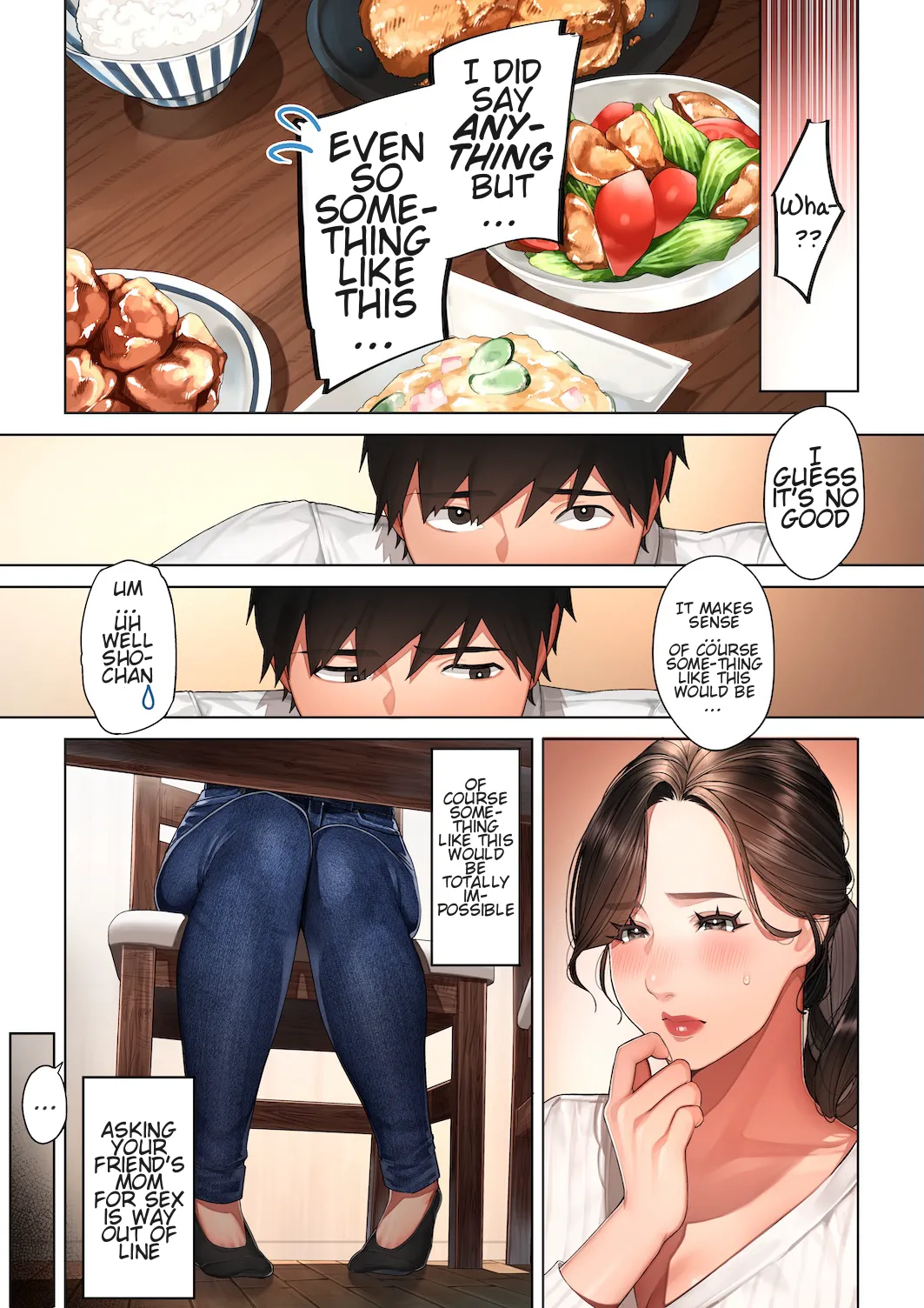 [Sakura no Tomoru Hi e] Kyouko-san wa Osananajimi no Okaa-san [English] [MindGoblin69Scans] page 10 original parody - handjob milf hentai manga - read online free