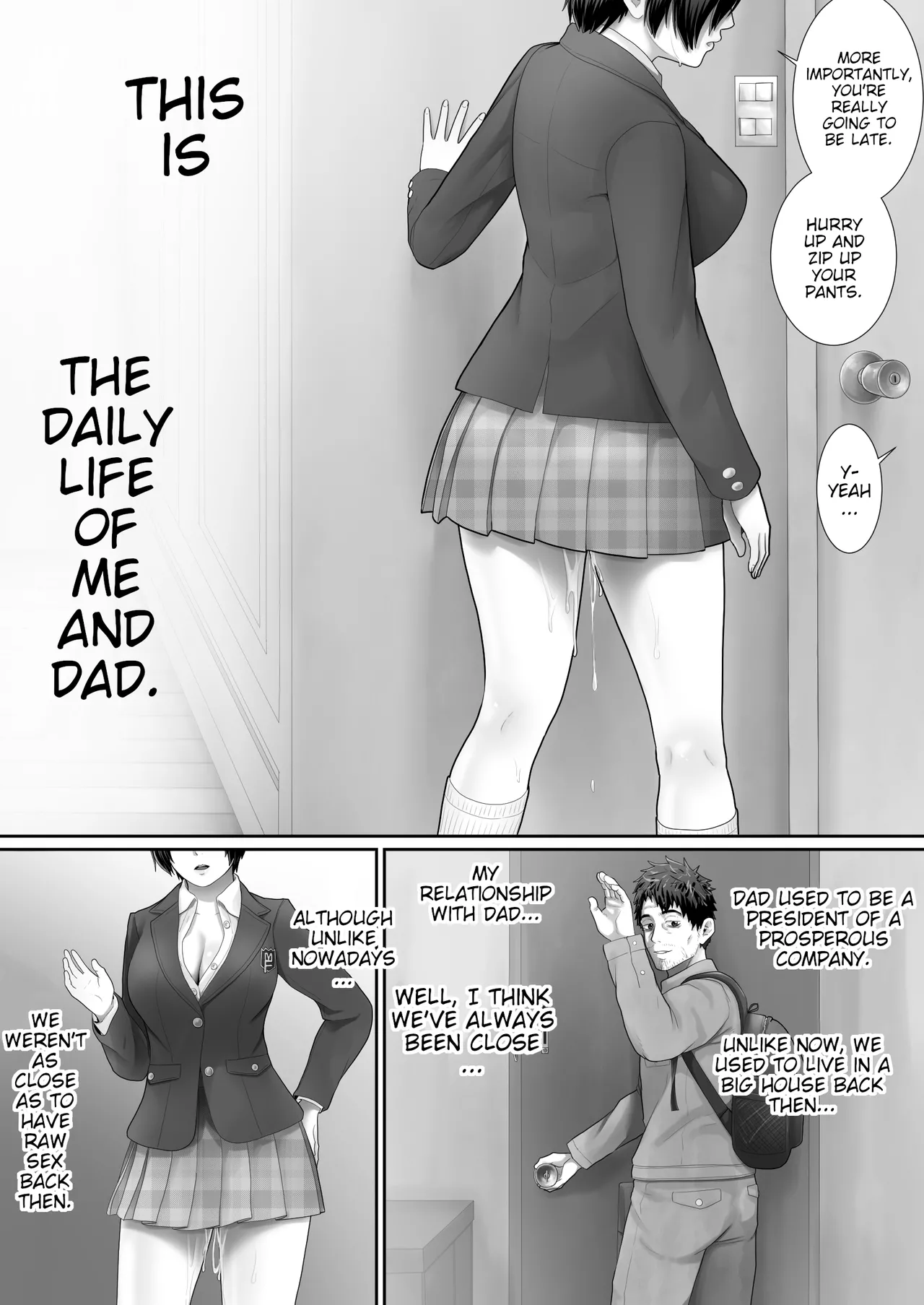 One Room, Chichi Musume-Seikatsu. | One Room, Father and Daughter Living Together - Page 9
