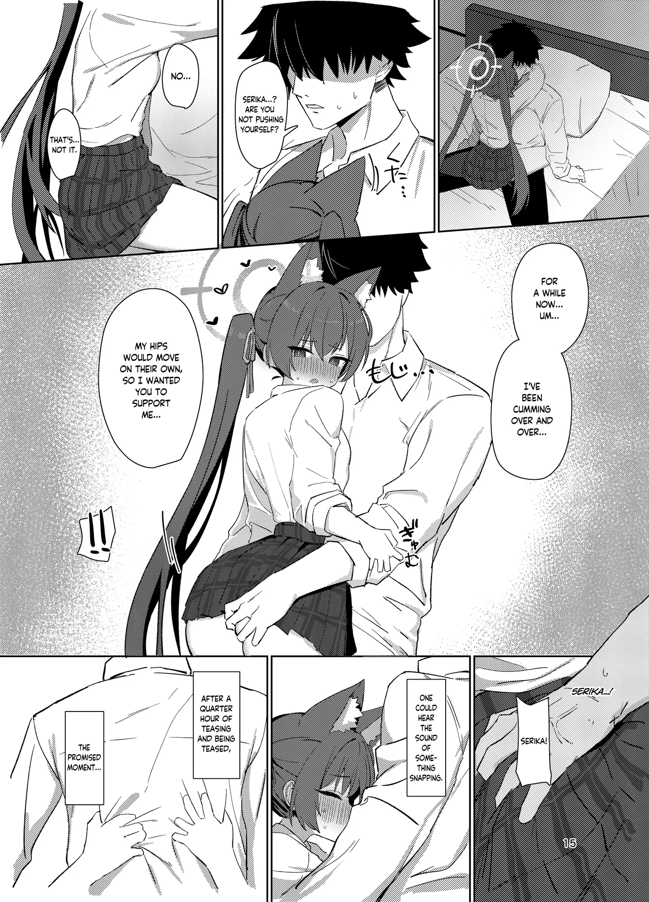 Page 14 of [Battle Kisetsu (Dodeka Unagi)] Ro~do Shi su! | Lordosis Behavior! (Blue Archive) [English] [Douzo Lad Translations] [Digital]