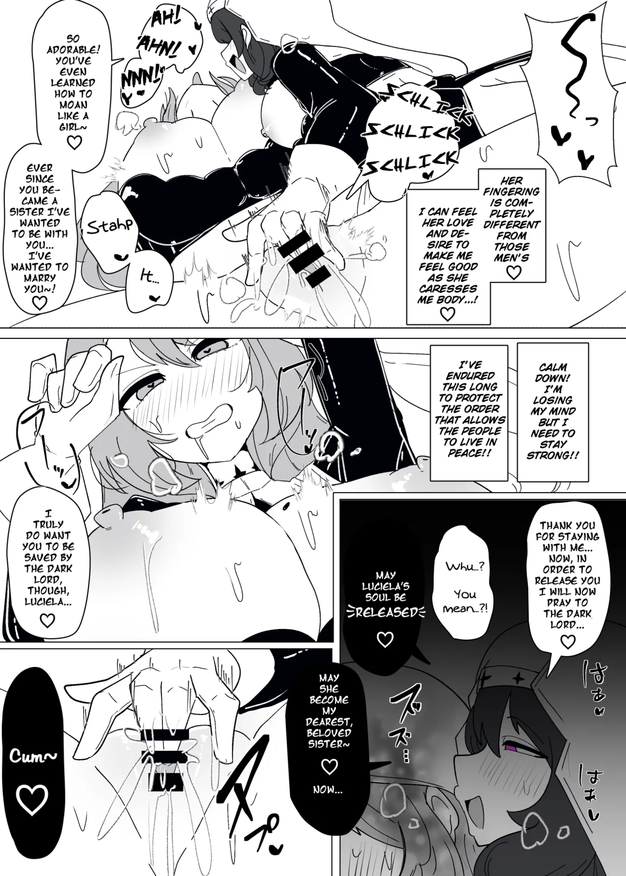 Matenshoku no Yakata 11 | The House of Evil Class Change 11 Demon Cultist Sister page 18 original parody - kissing transformation hentai manga - read online free