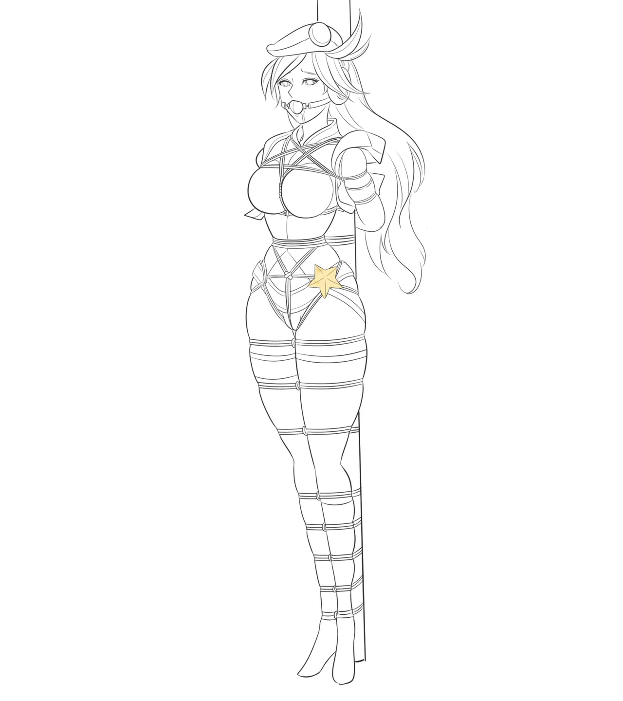 性感特工的捆绑人生5 page 14 - bondage shibari hentai manga - read online free