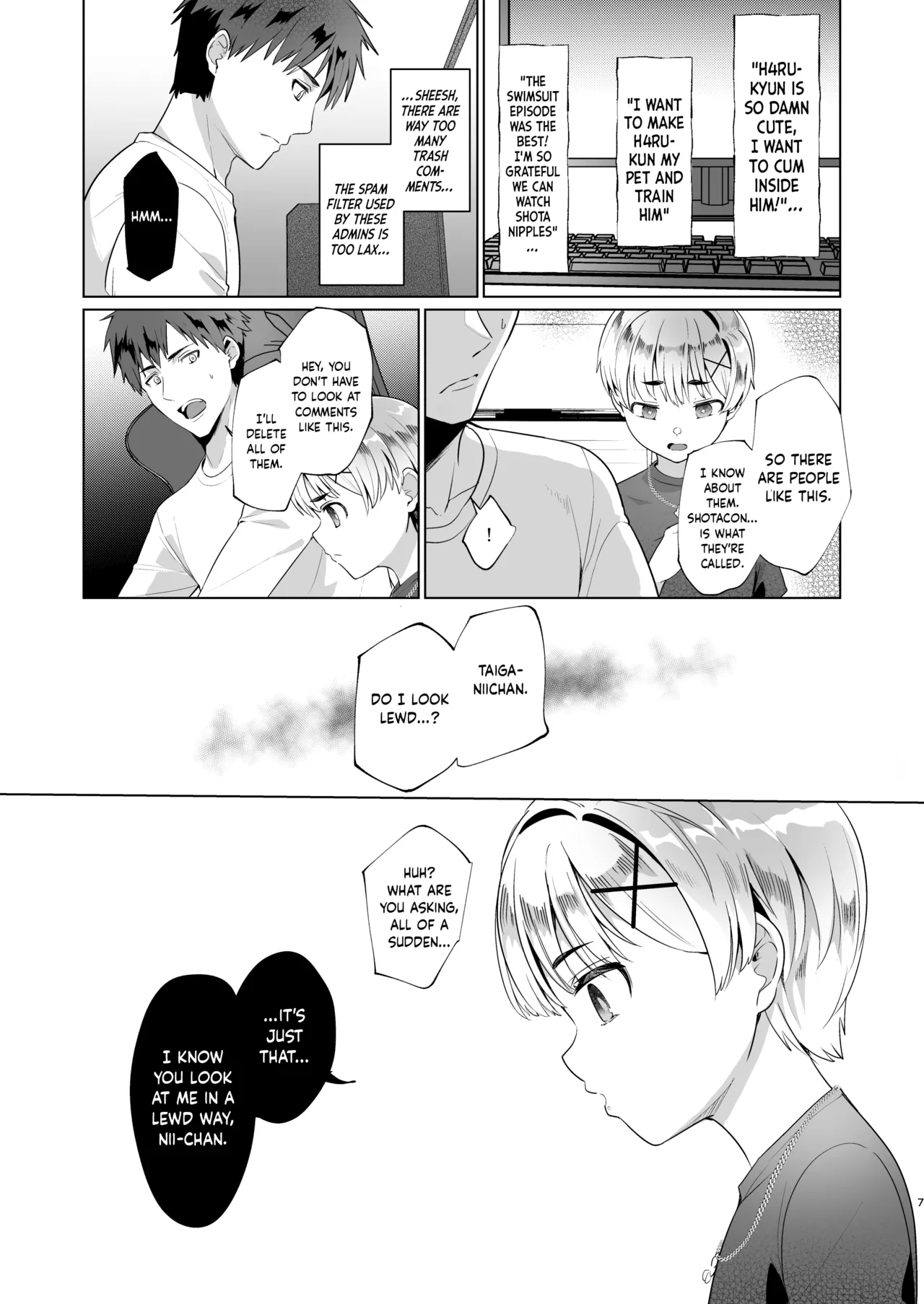 [Pioneer99 (Hiragi Moyuru)] Boku, Onii-chan to Himitsu no Vlog Torimasu! - Now, shoot a secret video with My brother! [English] {Chin²} [Digital] - Page 6