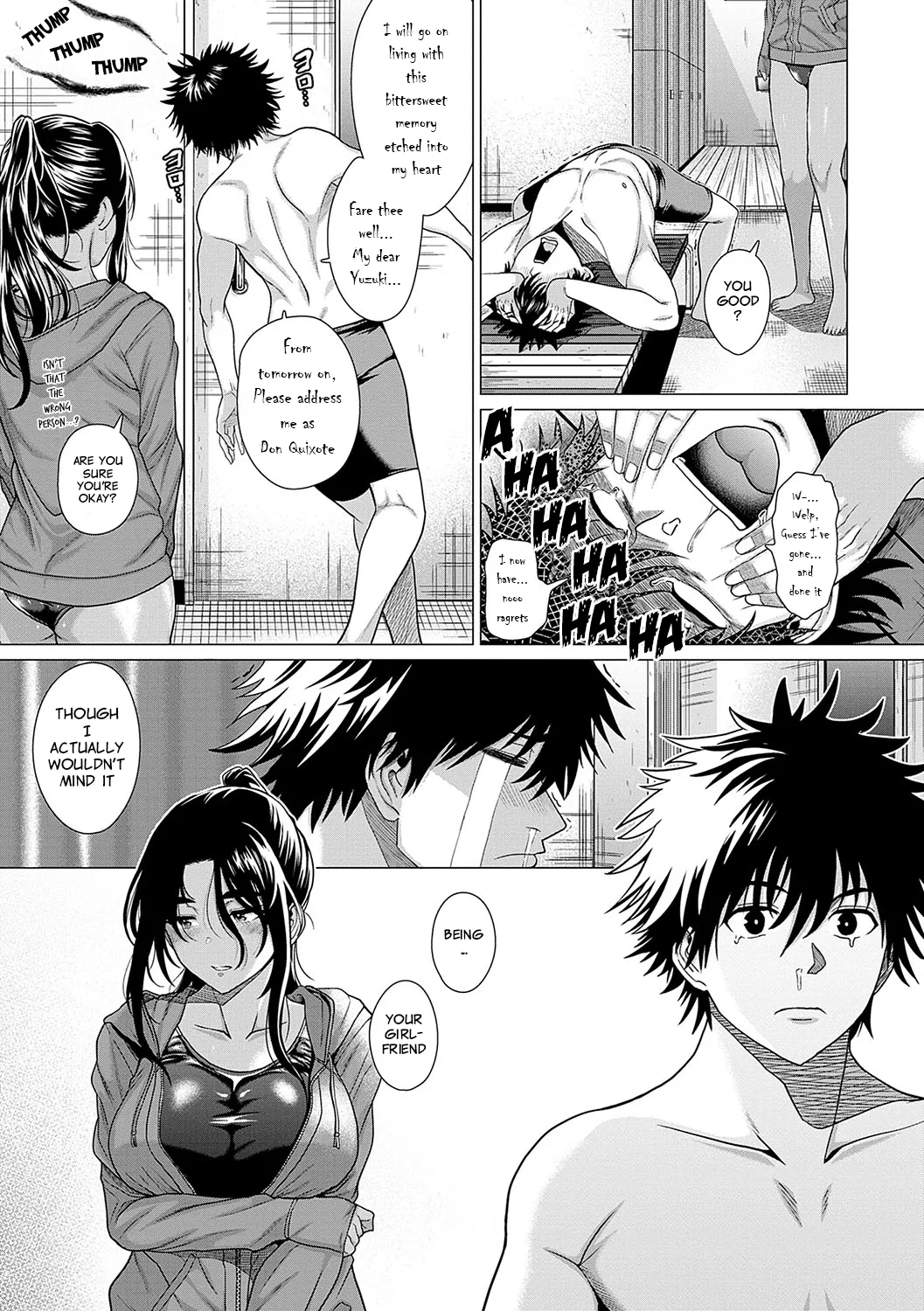 Show Me You Mean It + I Show My Sincerity page 22 - big breasts swimsuit hentai manga - read online free
