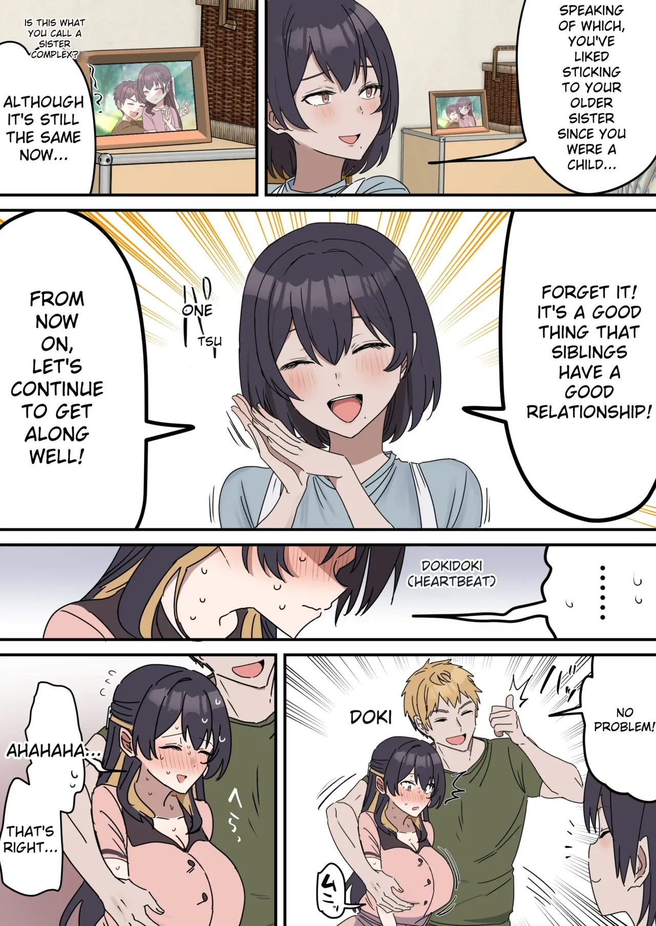 Giji SEX Kyoudai 0~4 ENGLISH 1-164 page 103 original parody - kissing big breasts hentai manga - read online free