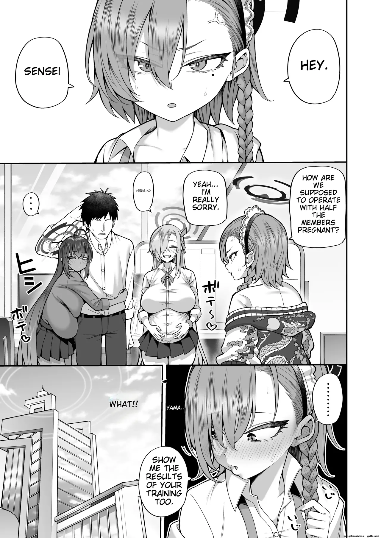 Yowami to Musuko o Nigirareta page 31 featuring asuna ichinose blue archive parody - big breasts cunnilingus hentai manga - read online free