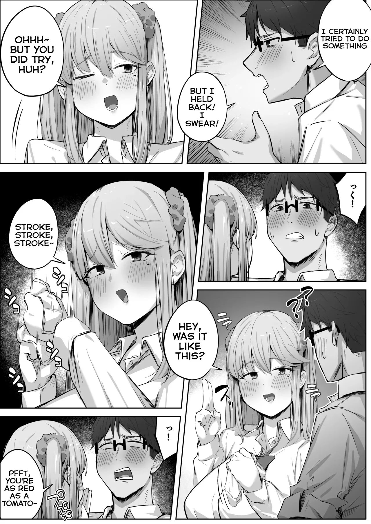 Class de Ninki no Gal wa Omorashi to Kanbotsu Chikubi ga Complex Datta. | The popular gal in my class had a wetting and inverted nipple complex. page 18 original parody - kissing virginity hentai manga - read online free