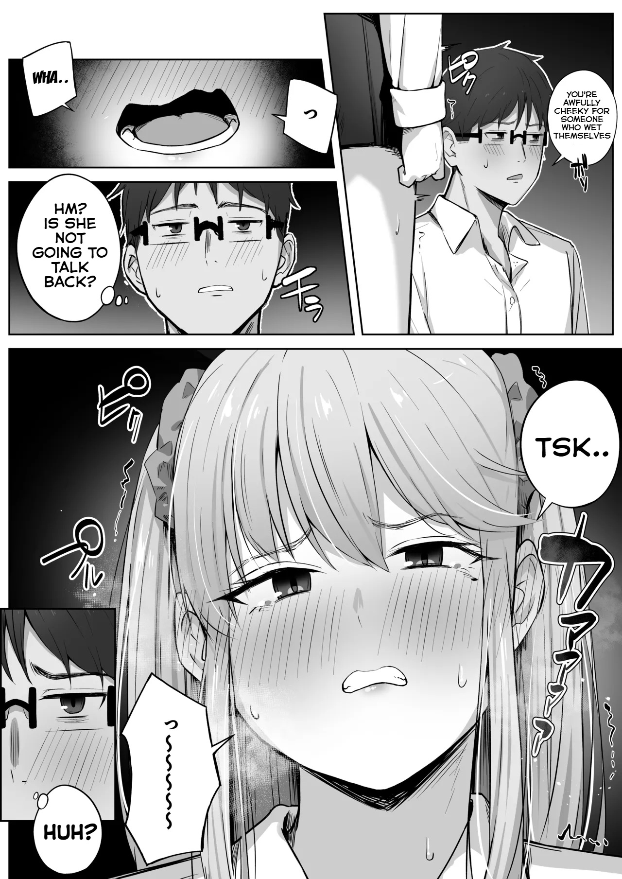 Class de Ninki no Gal wa Omorashi to Kanbotsu Chikubi ga Complex Datta. | The popular gal in my class had a wetting and inverted nipple complex. page 20 original parody - kissing virginity hentai manga - read online free