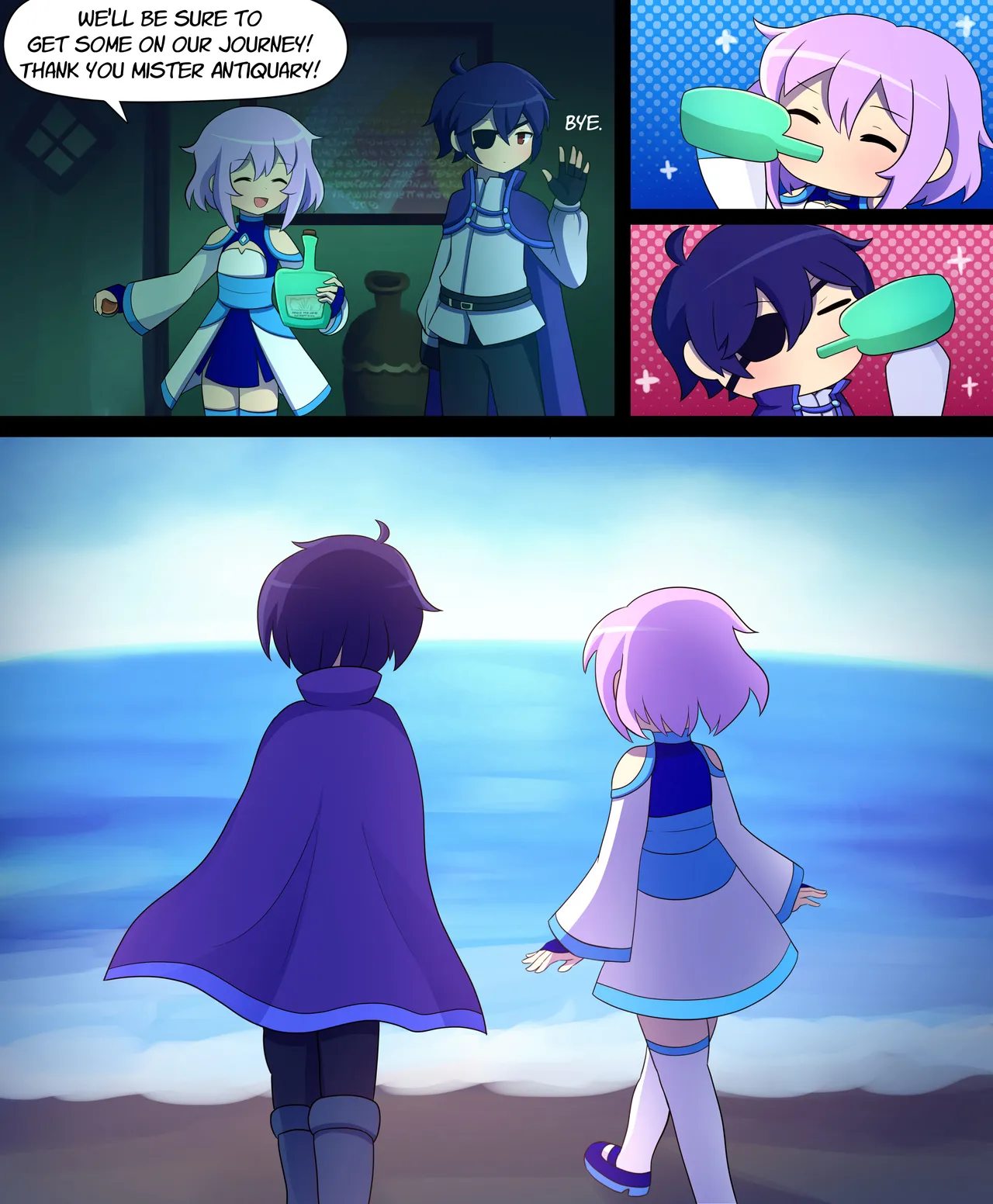 Seraph Ascent Chapter 1 With Route A : SEA GARDEN - Page 6