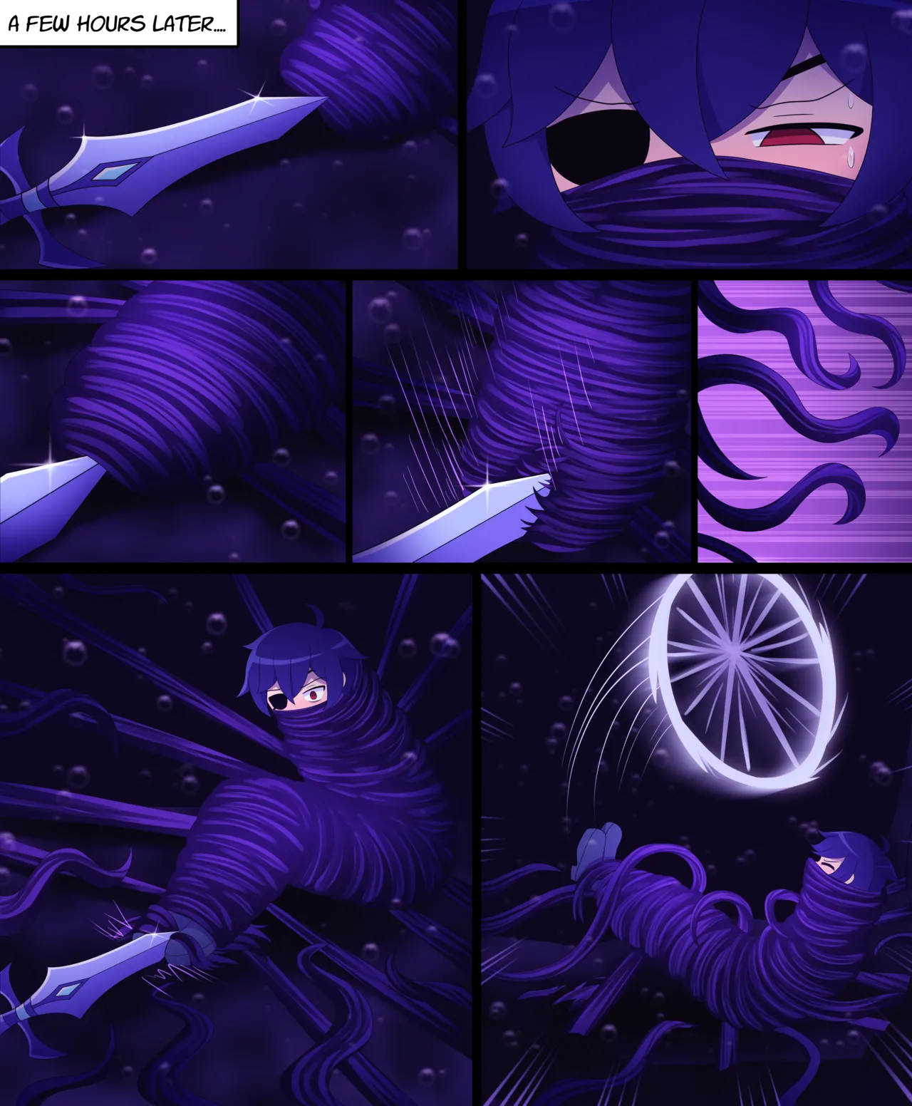 Page 35 of [LAZZYSIN] Seraph Ascent Chapter 3 With Route C : DARK SEA CAV